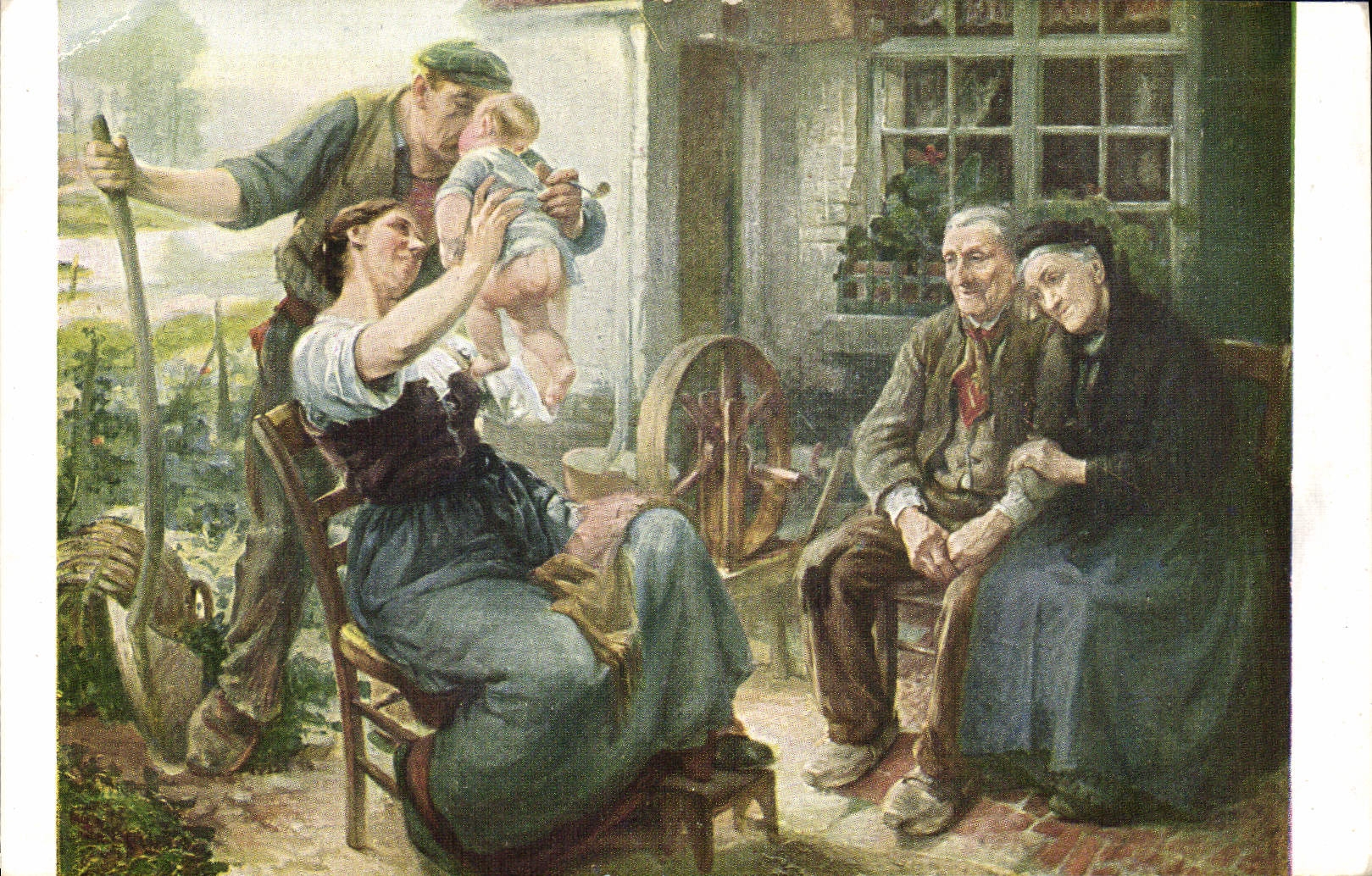 Postal Pondchon la salida