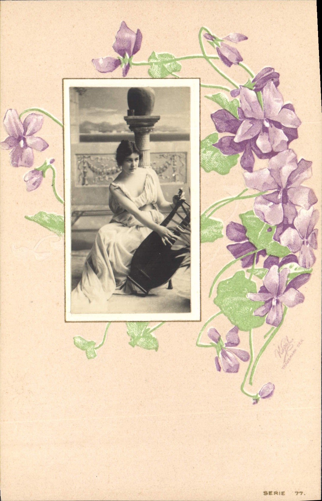 CPA Fantaisie Fleurs Fleurs 