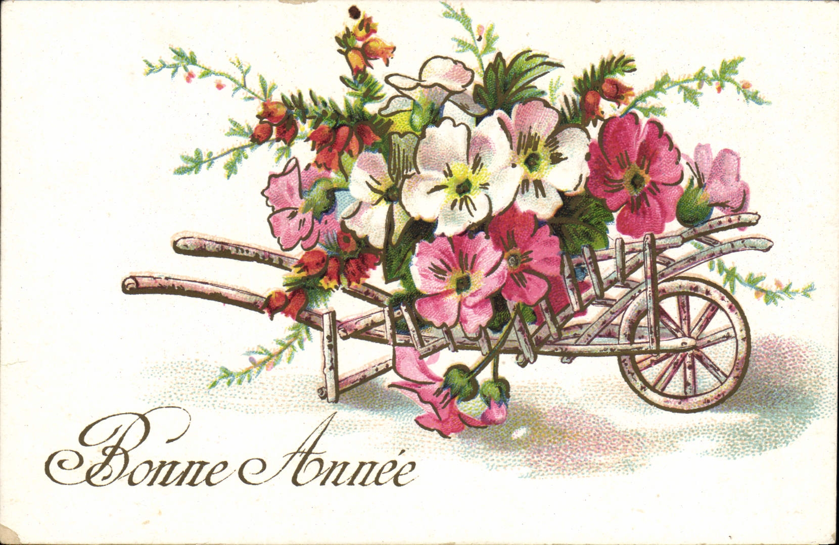 CPA Fantaisie Fleurs 