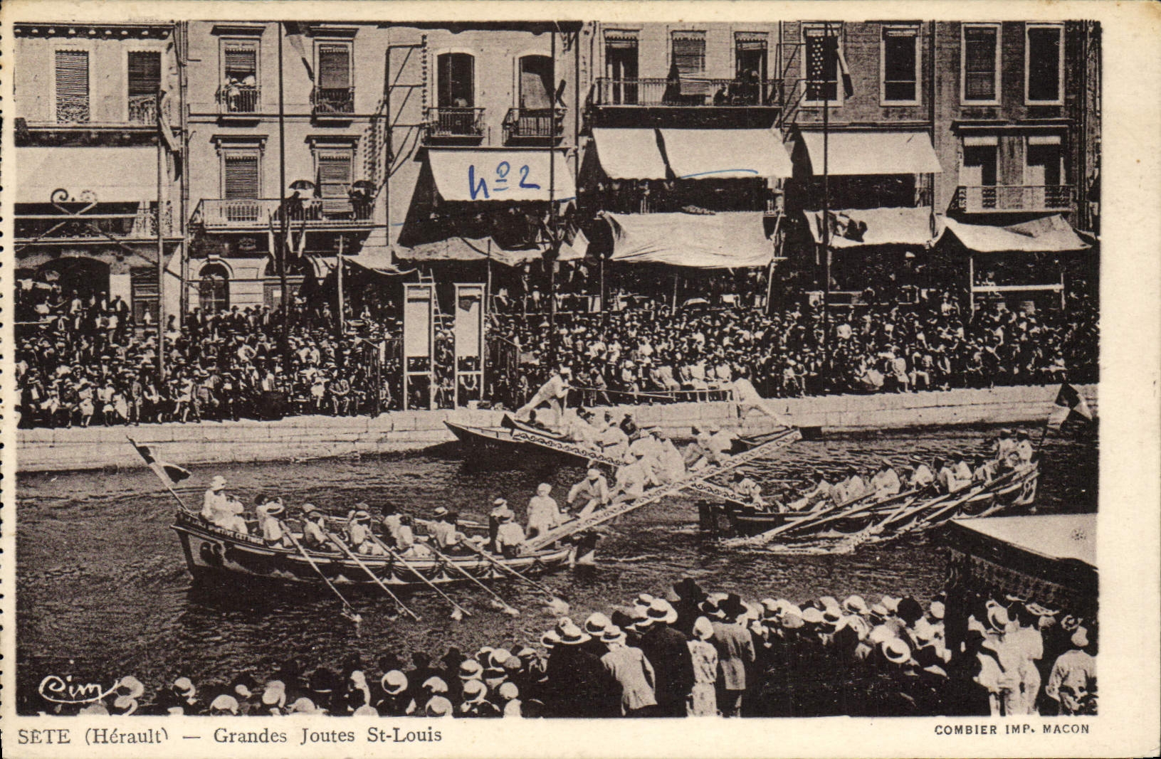 Vintage Postcard This Great tournaments St Louis