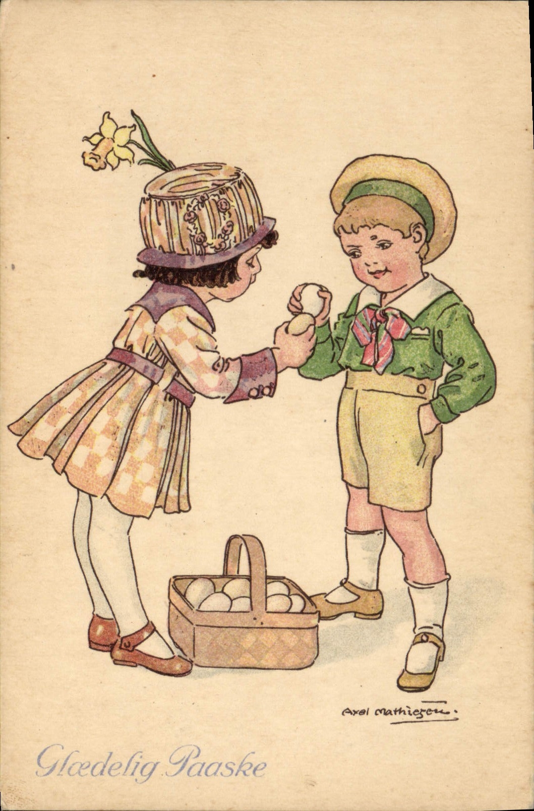 CPA Fantaisie Illustrateur Enfants