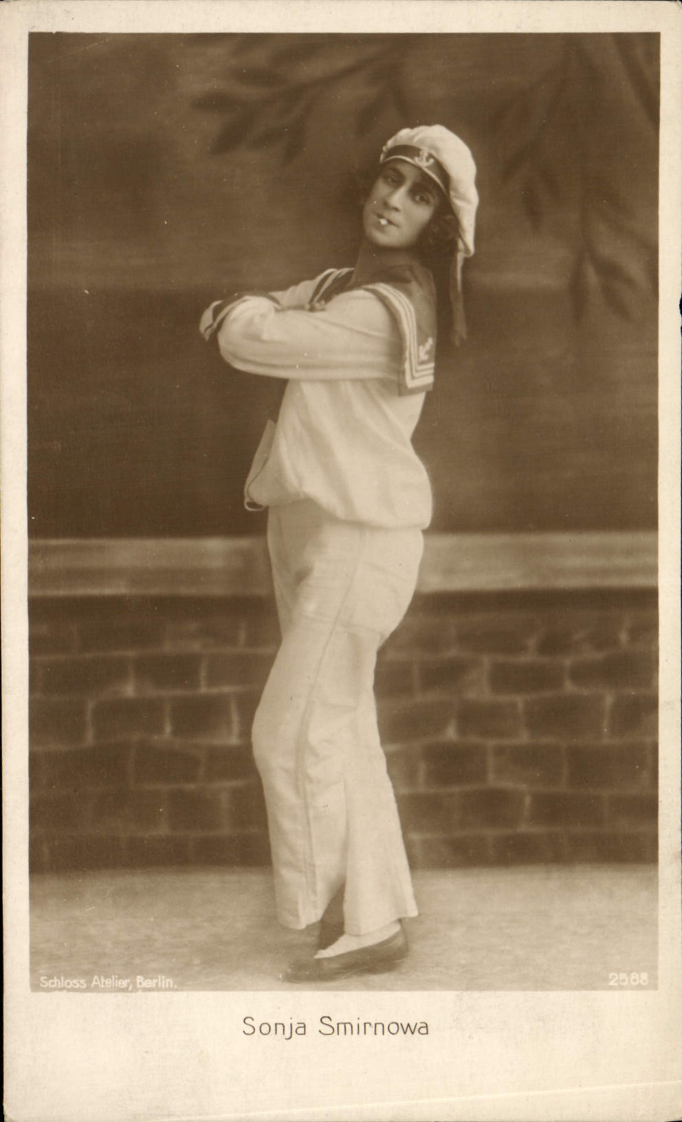 Vintage Postcard Sonja Smirnowa Marine