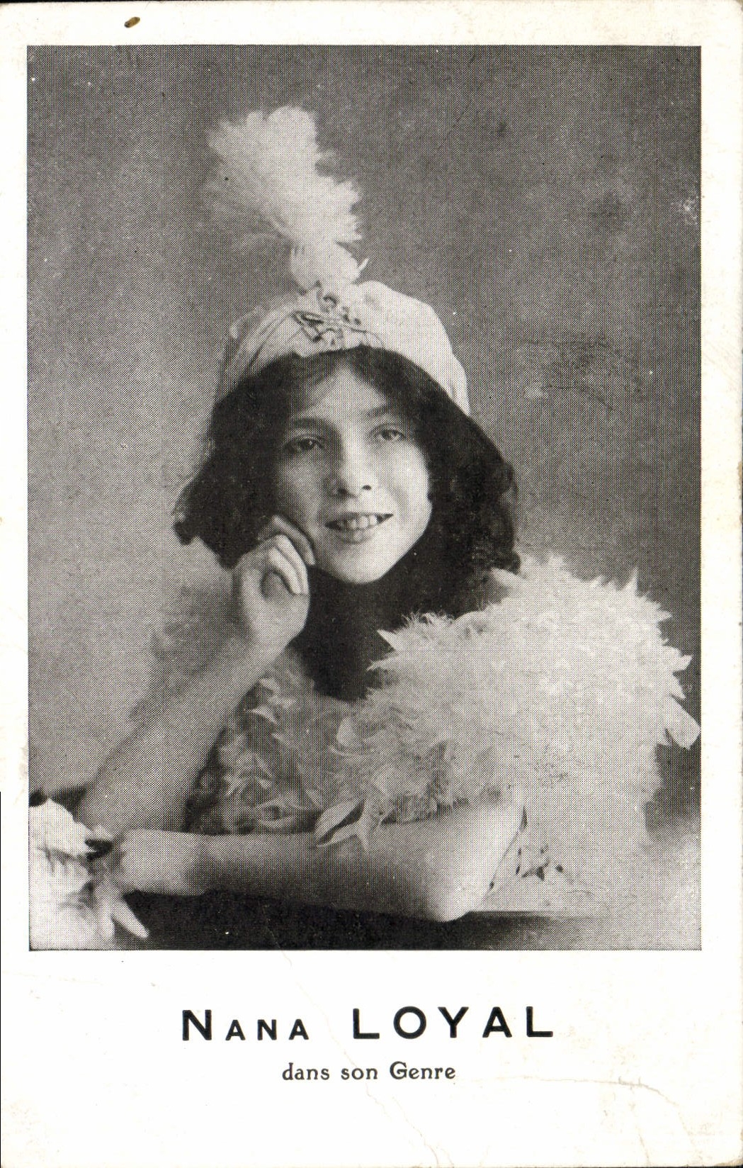 Vintage Postcard Loyla Chick in her kind
