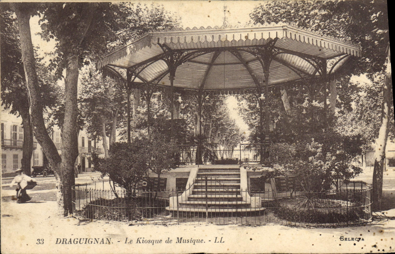 CPA Kiosque de la musique Draguignan 