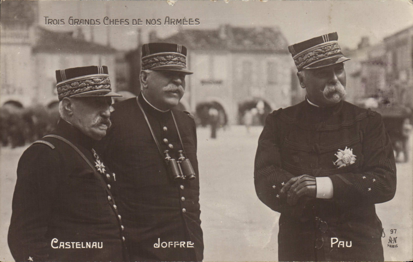 CPA Militaria Castelnau Joffre Pau