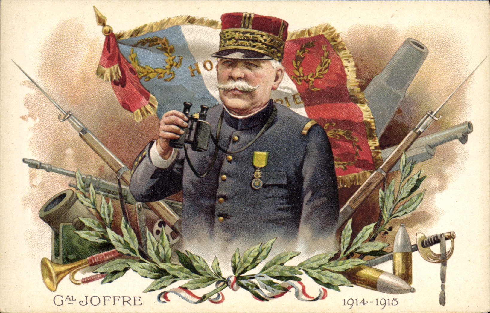 CPA Militaria General Joffre 