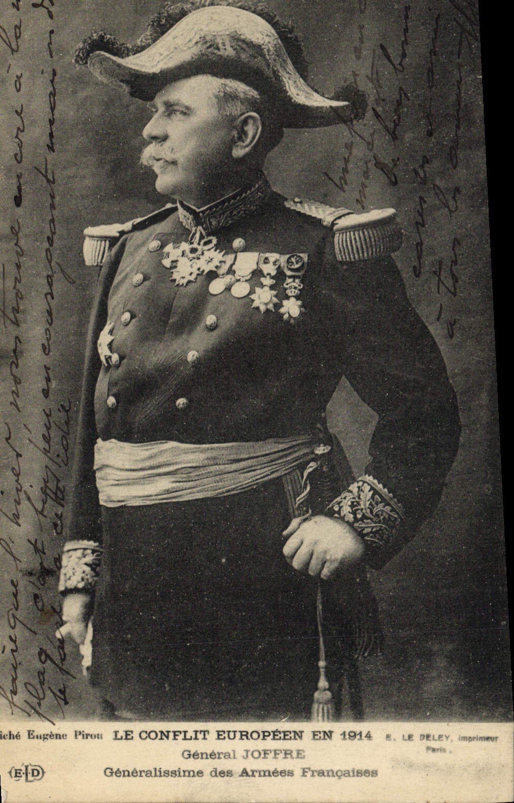 CPA Militaria Le General Joffre 