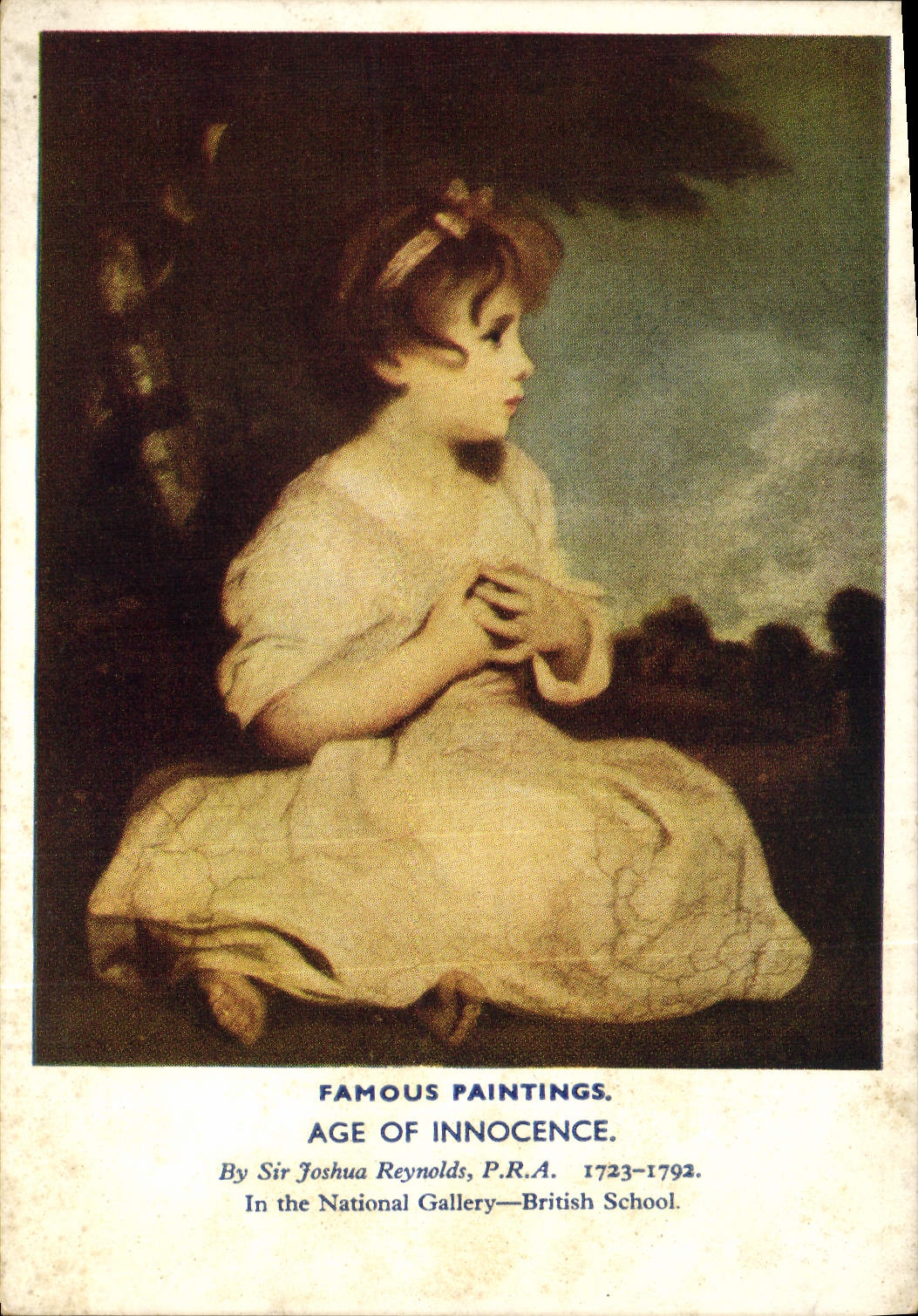 CPA Age of innocence Sir Joshua Reynolds National Gallery 