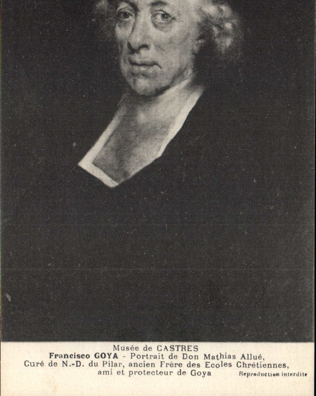 CPA Musee de Castres Francisco Goya Don Mathias Allue Goya 