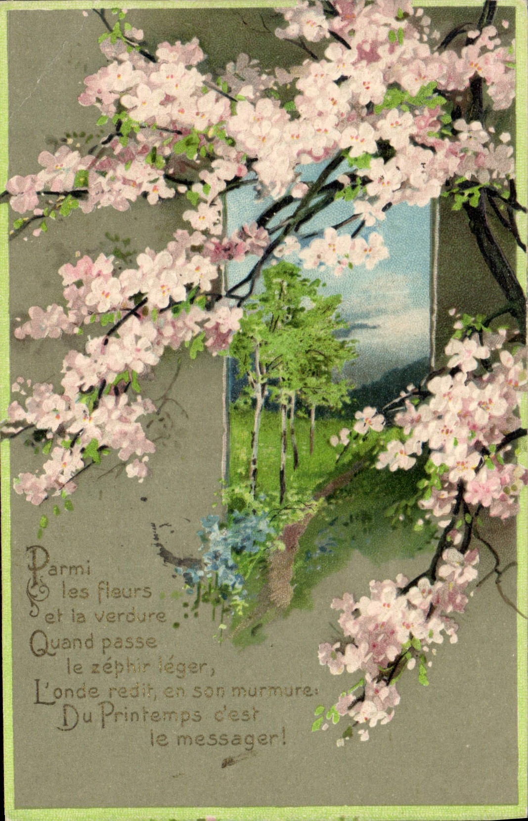 CPA Fantaisie Fleurs 