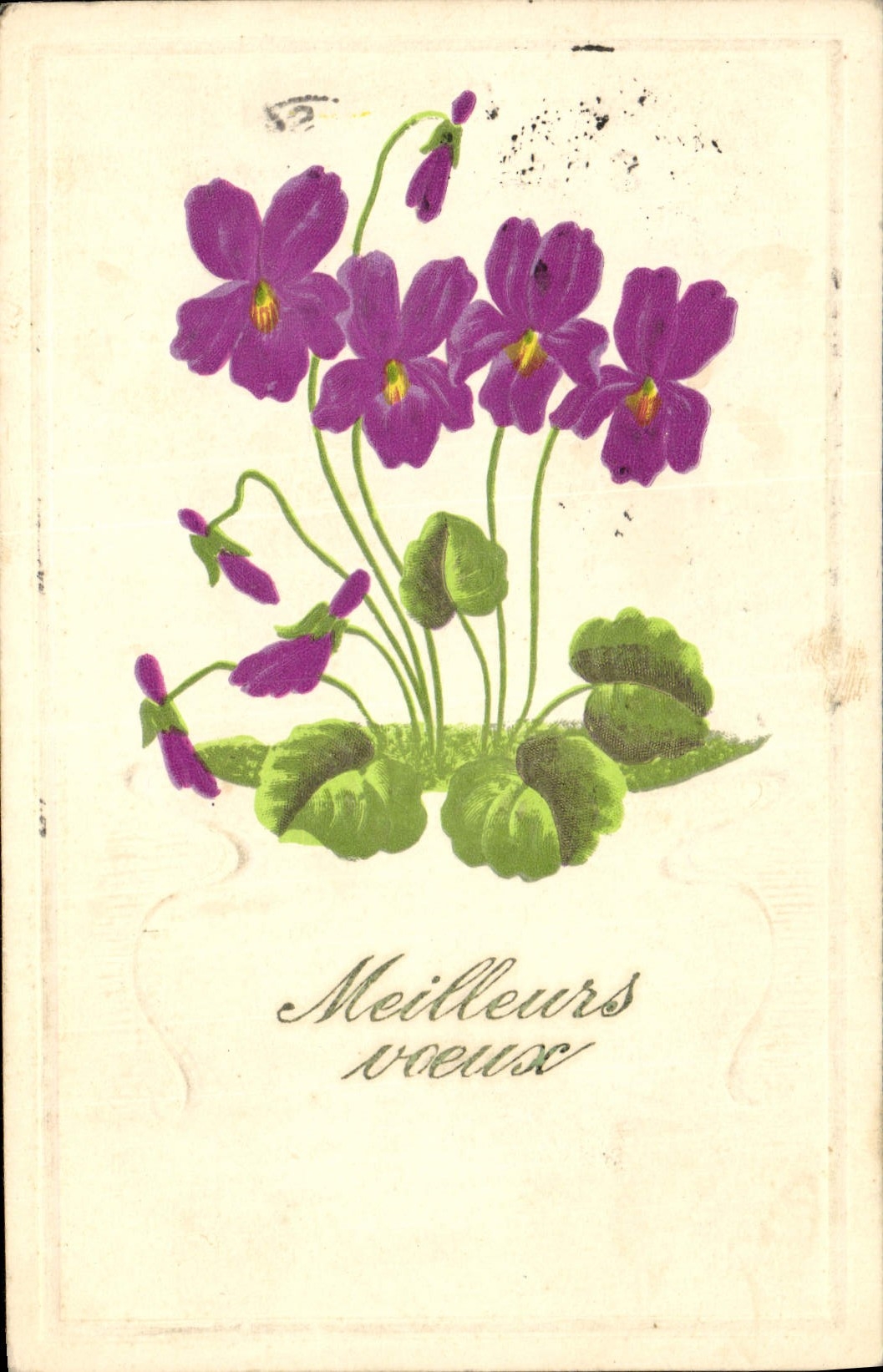 CPA Fantaisie Fleurs 