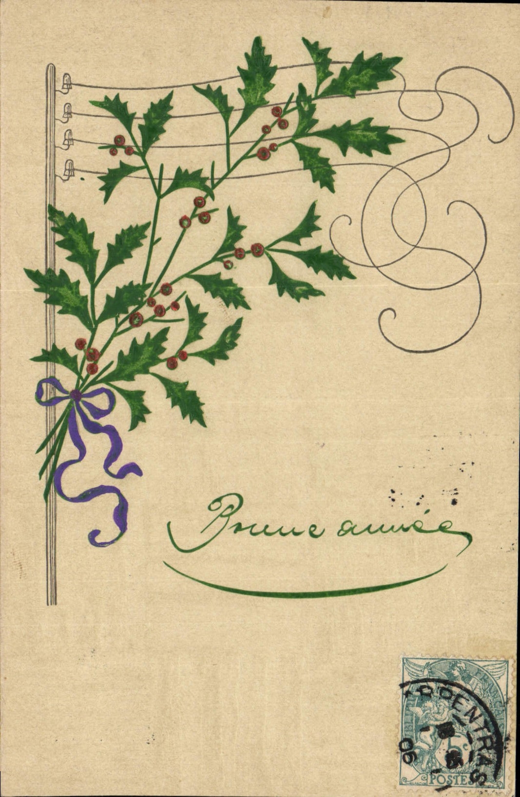 CPA Fantaisie Fleurs 