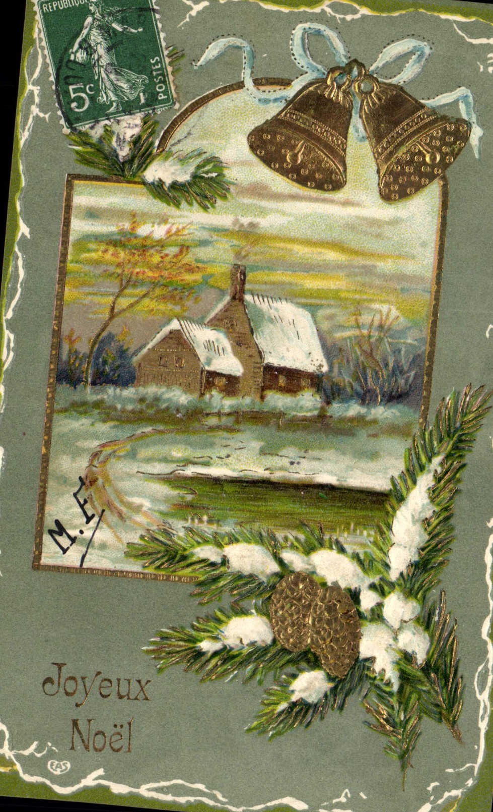 CPA Fantaisie Fleurs 