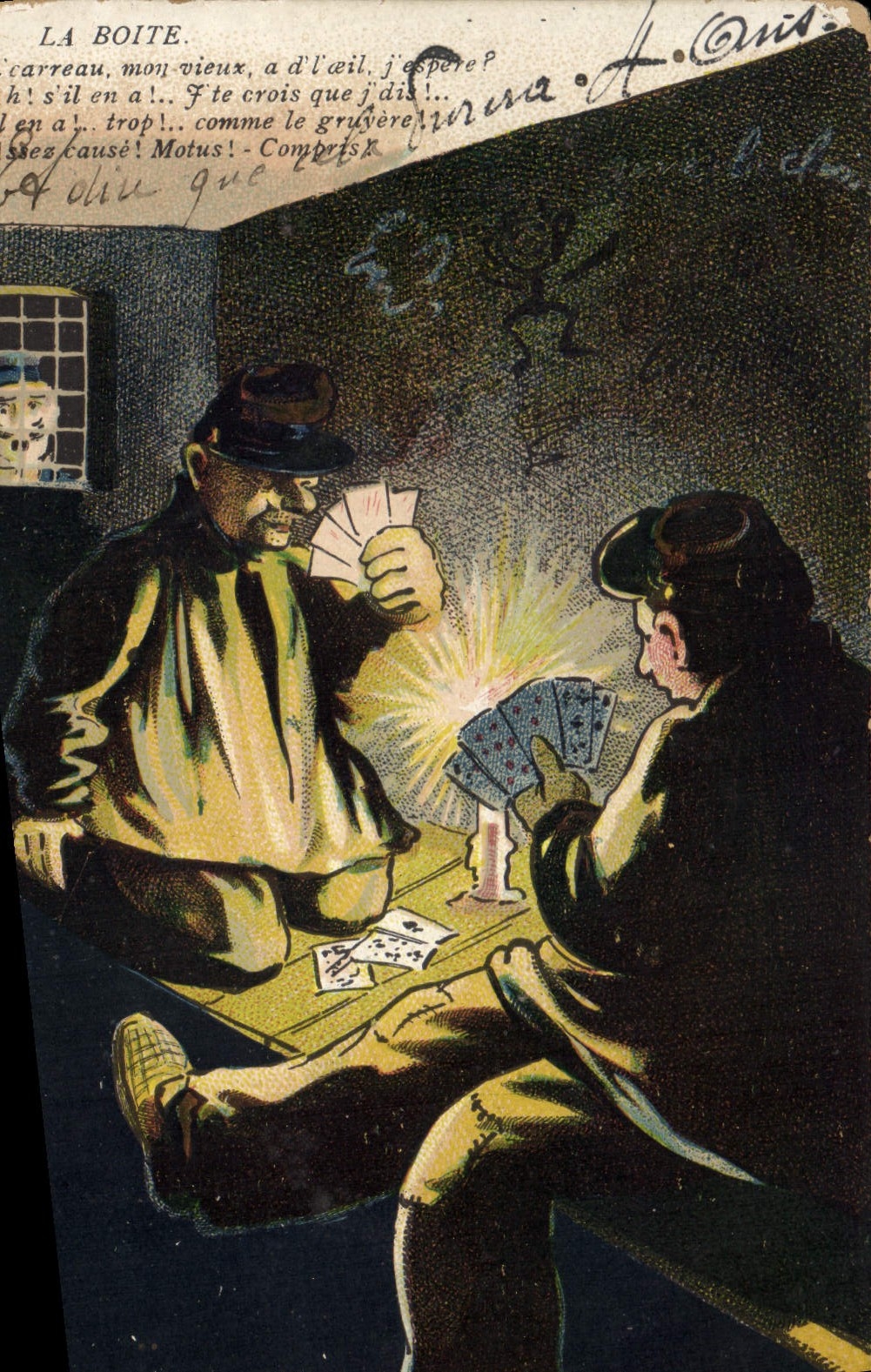 Vintage Postcard Limps It Charts