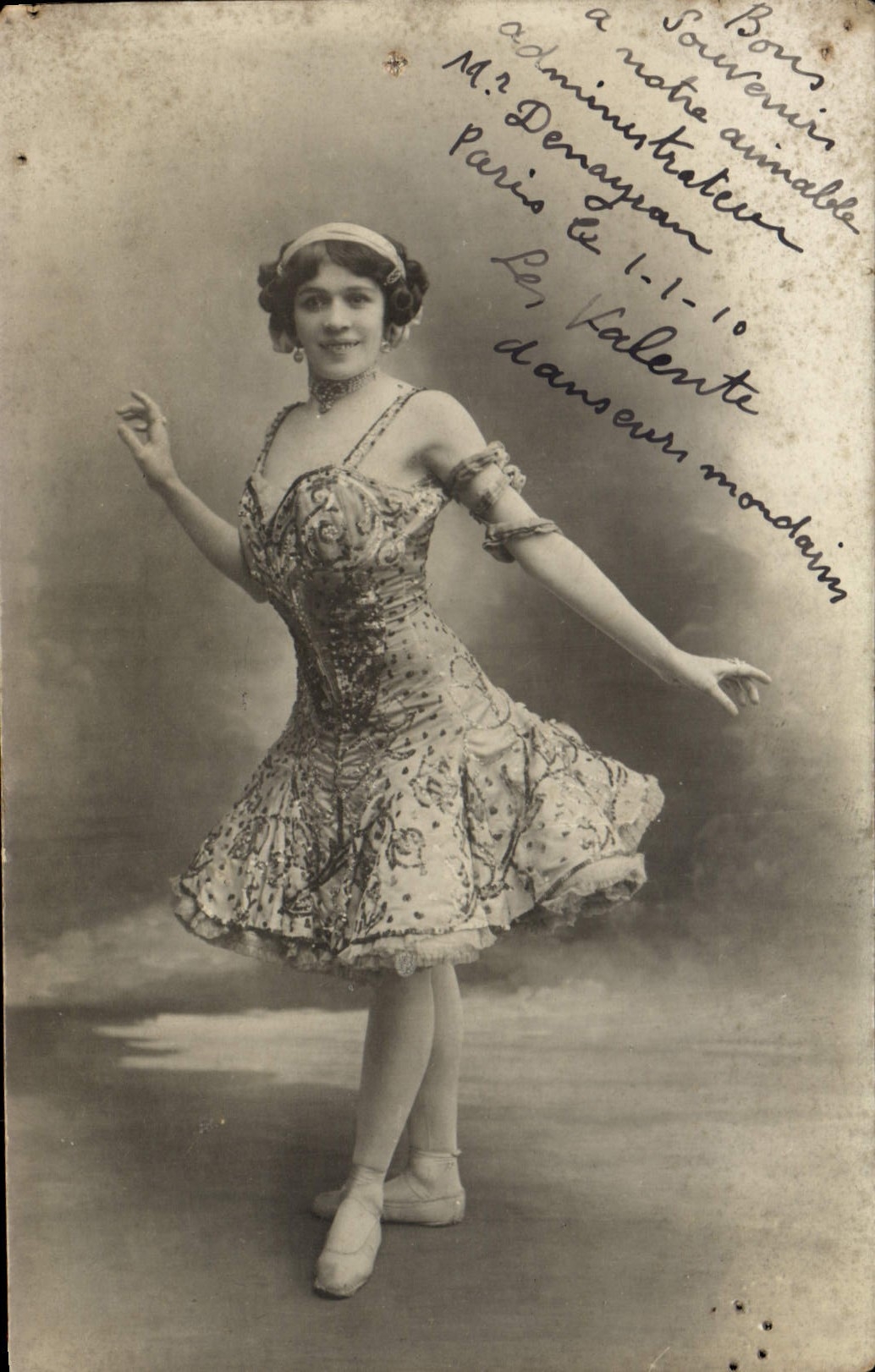 Vintage Postcard Artist Valente