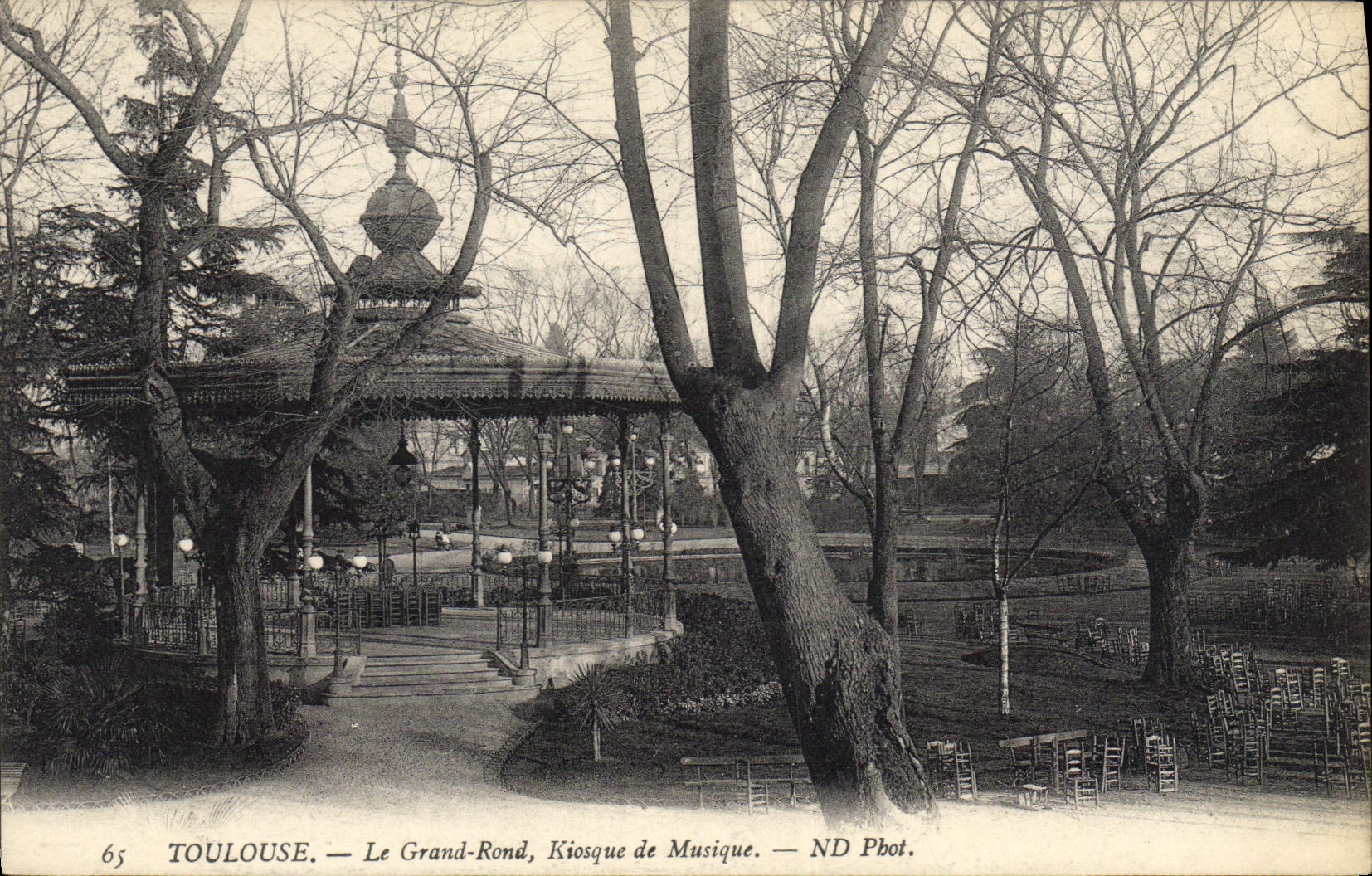 CPA Kiosque de musique Le Grand Rond Toulouse