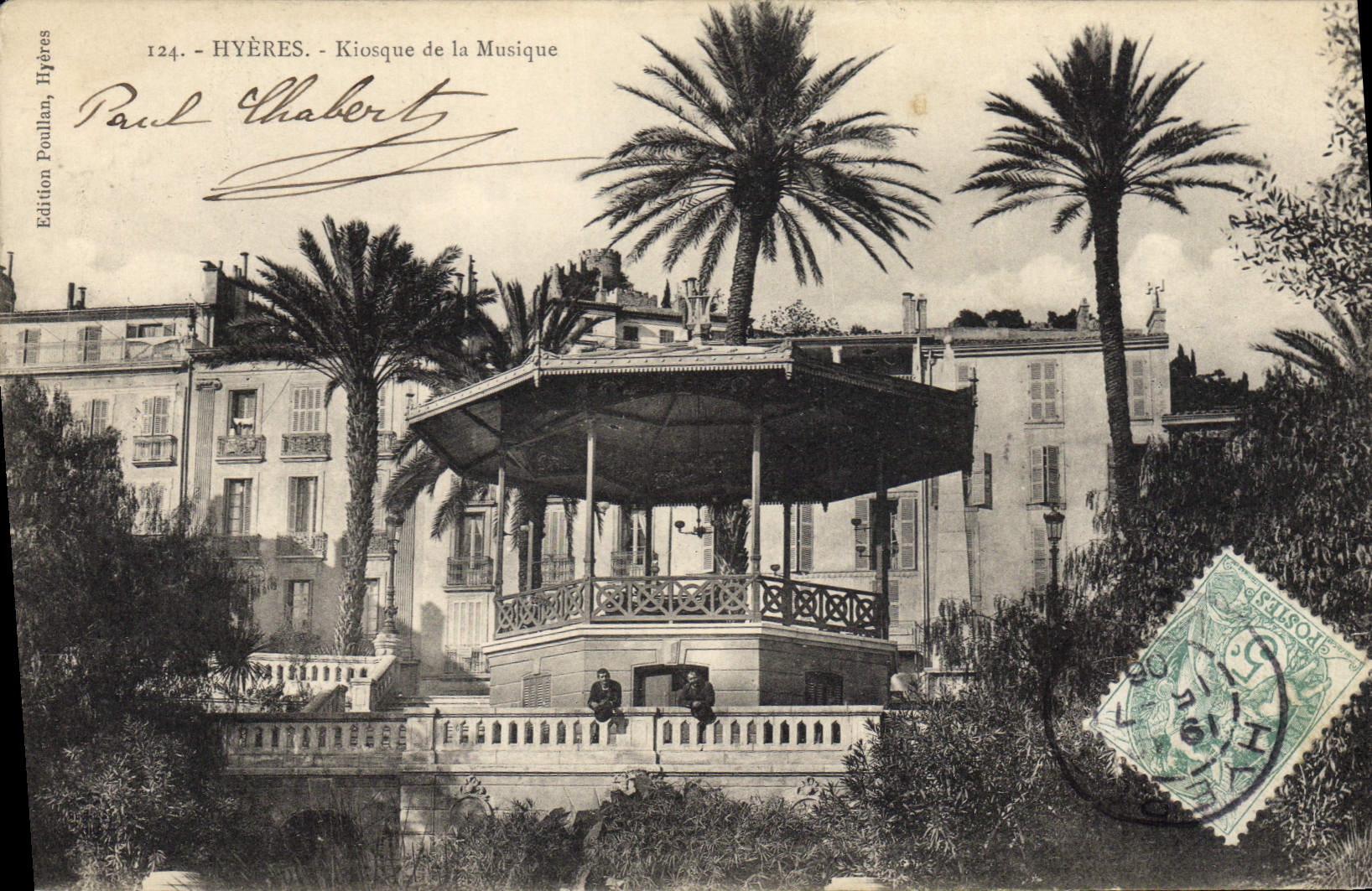 CPA Kiosque de la musique Hyeres