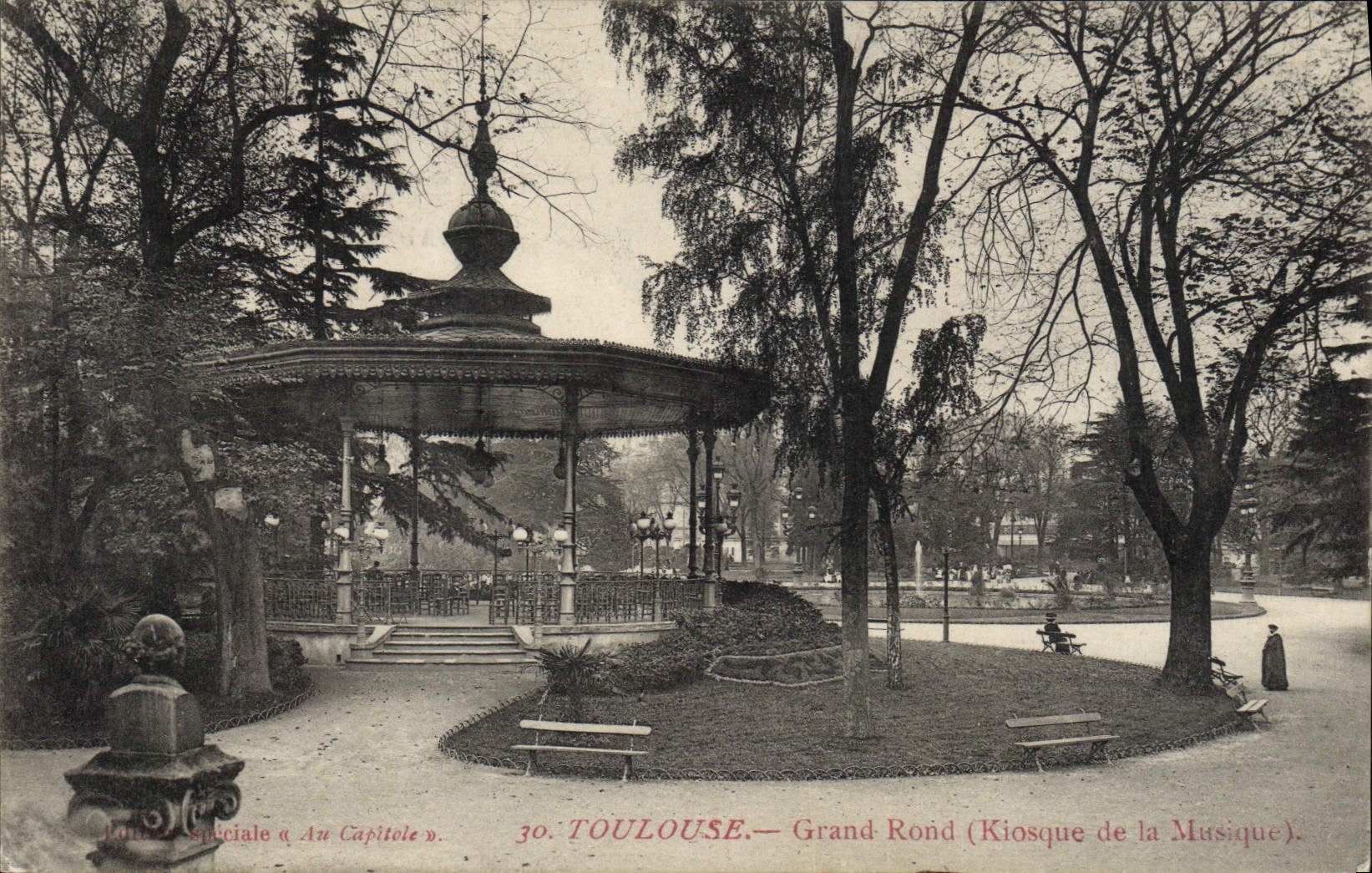 CPA Kiosque de la musique Grand Rond Toulouse