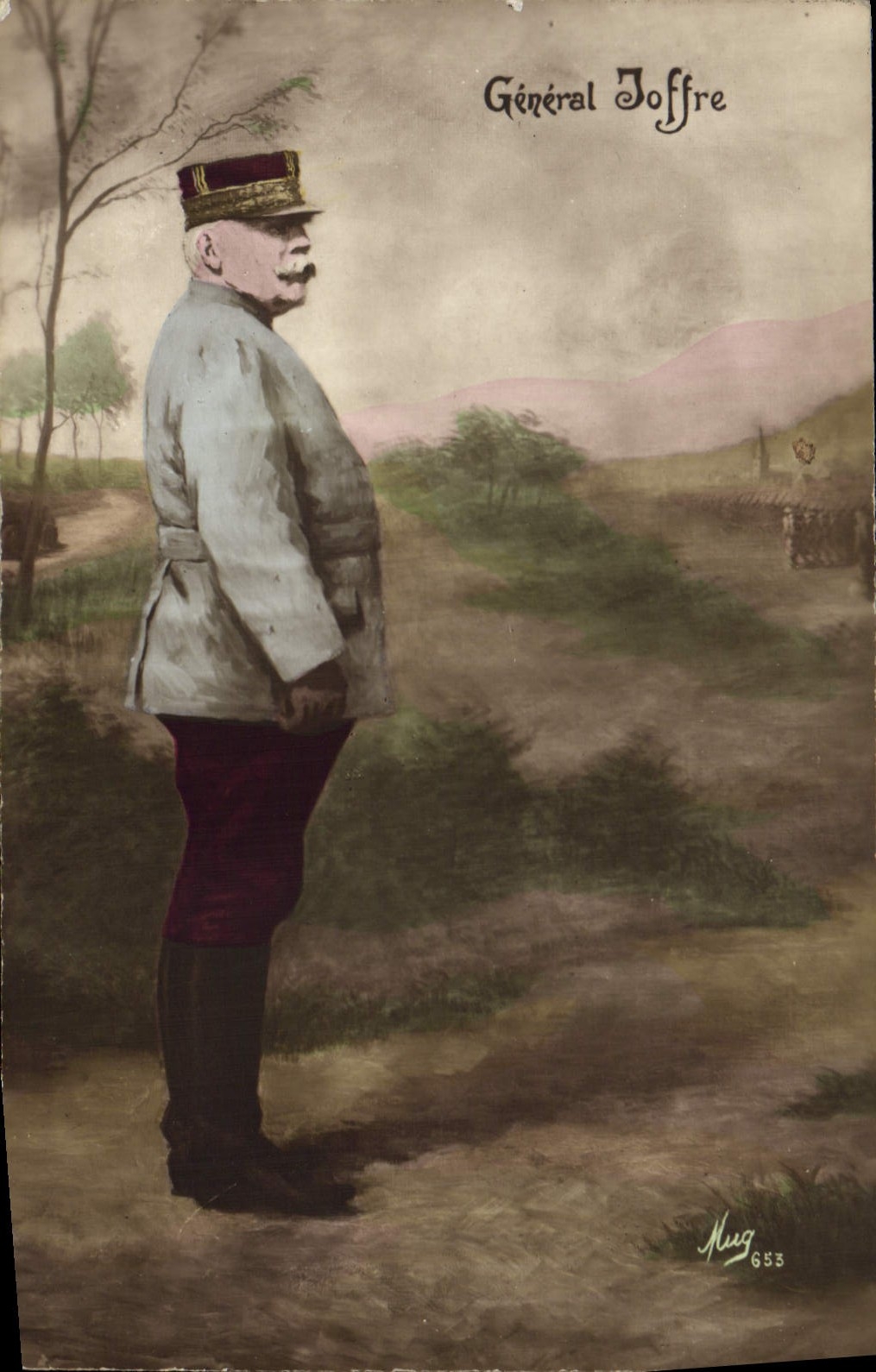 CPA Militaria General Joffre 