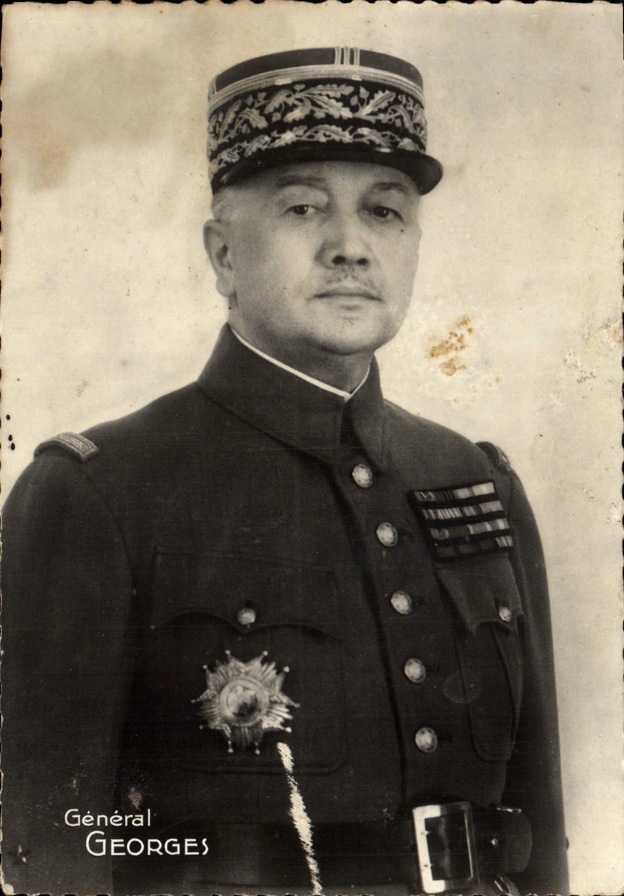 Vintage Postcard General Militaria Georges