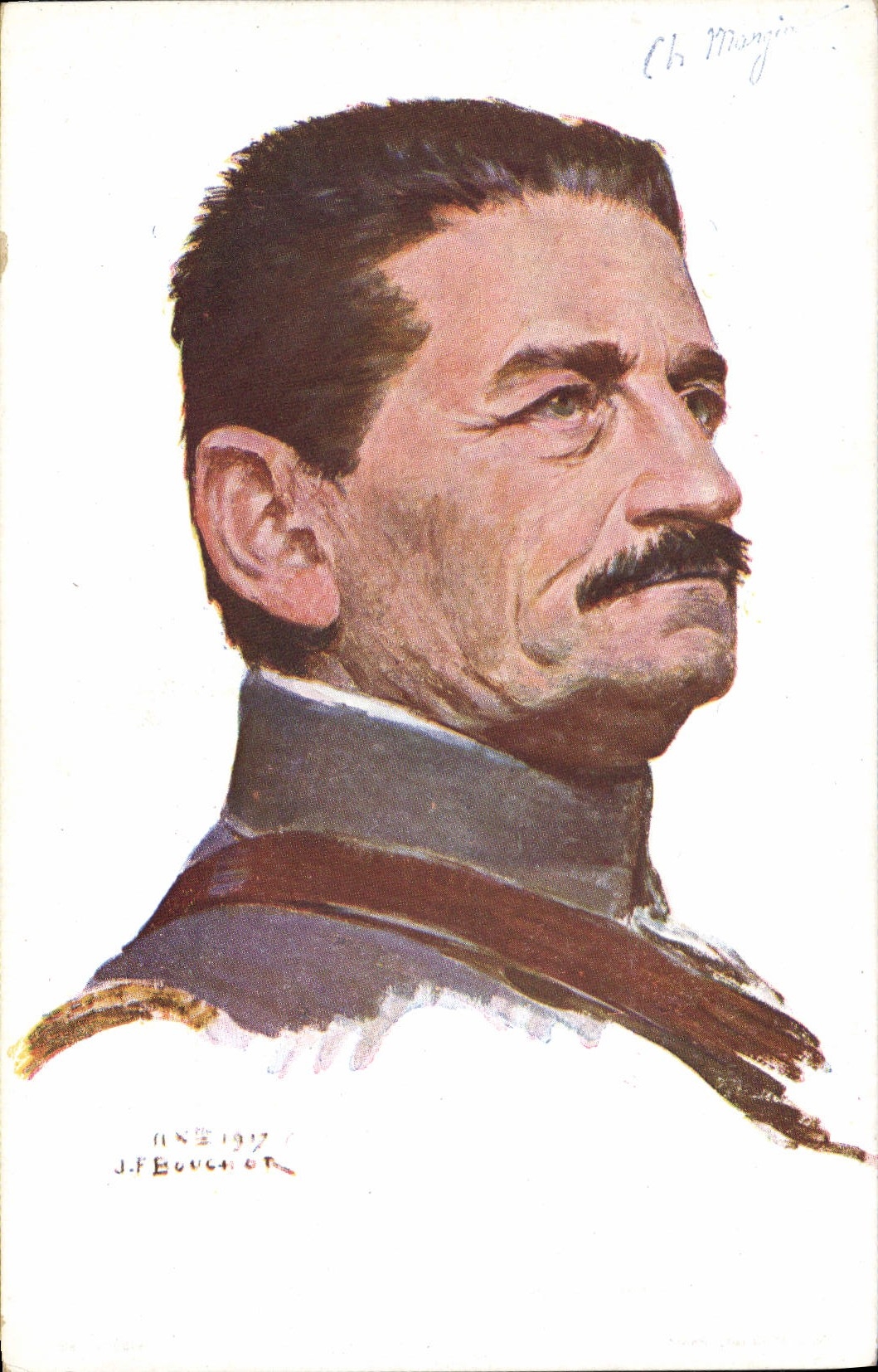 CPA Militaria General Mangin 