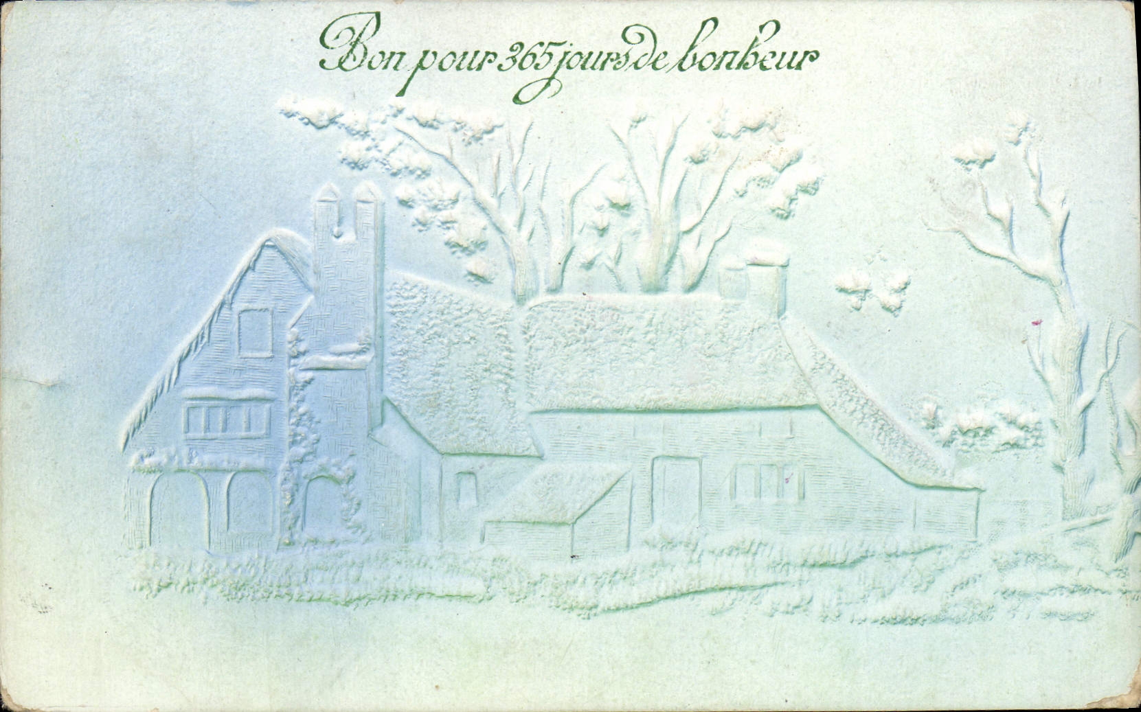 CPA Fantaisie Maison 