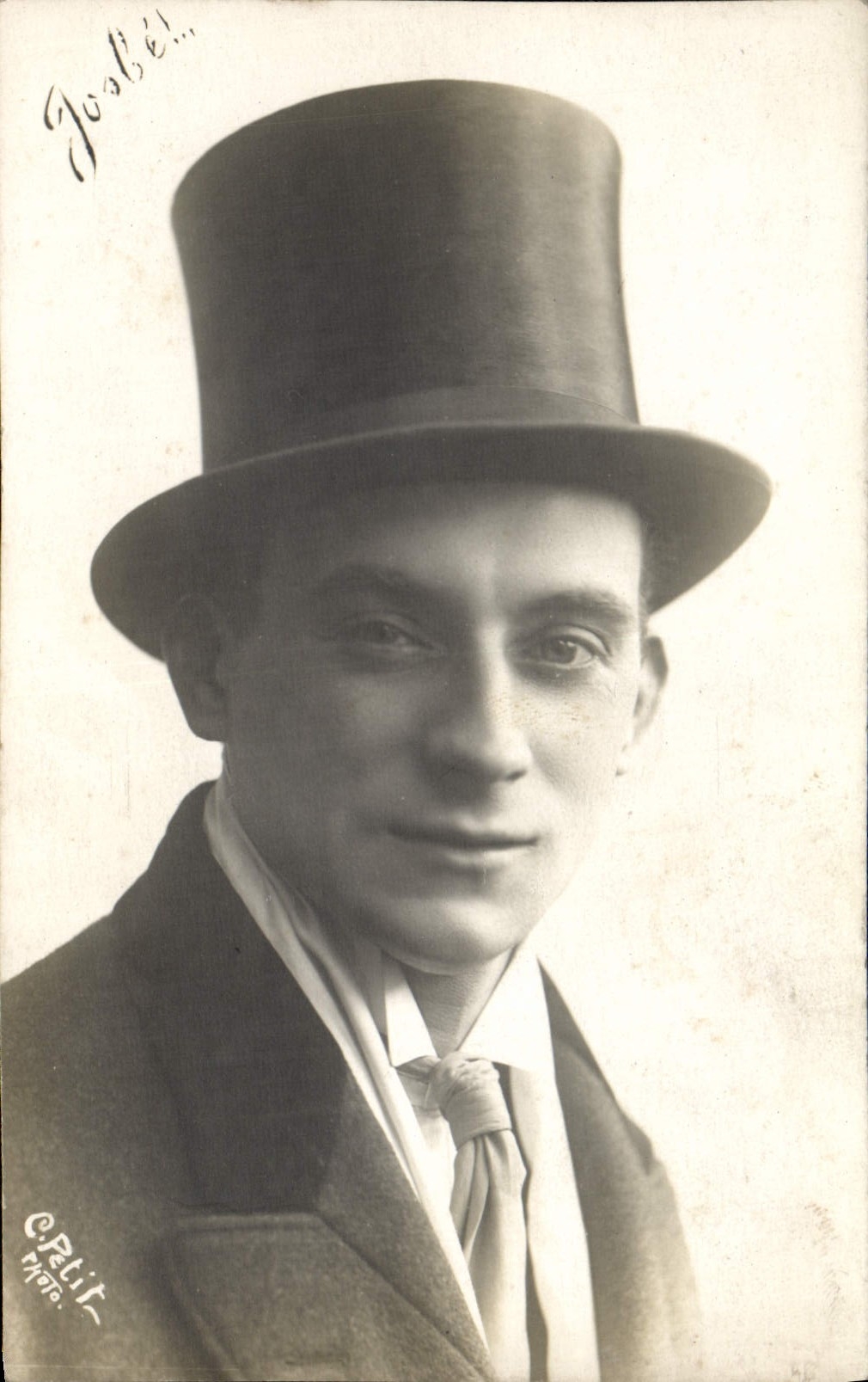 Vintage Postcard Circus Artist