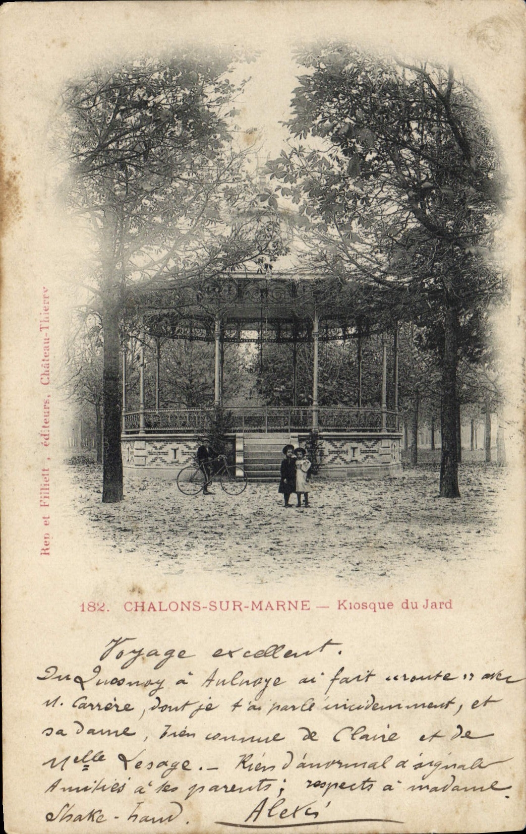 CPA Kiosque du Jard Chalons sur Marne 