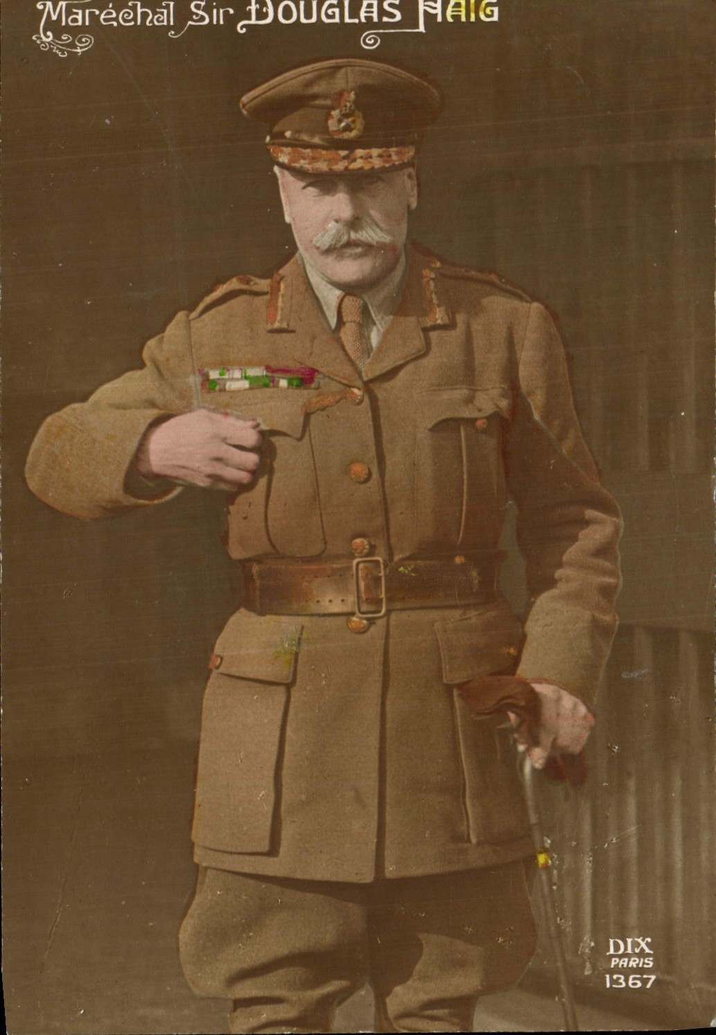Vintage Postcard Militaria Marshal Douglas Sir Haig