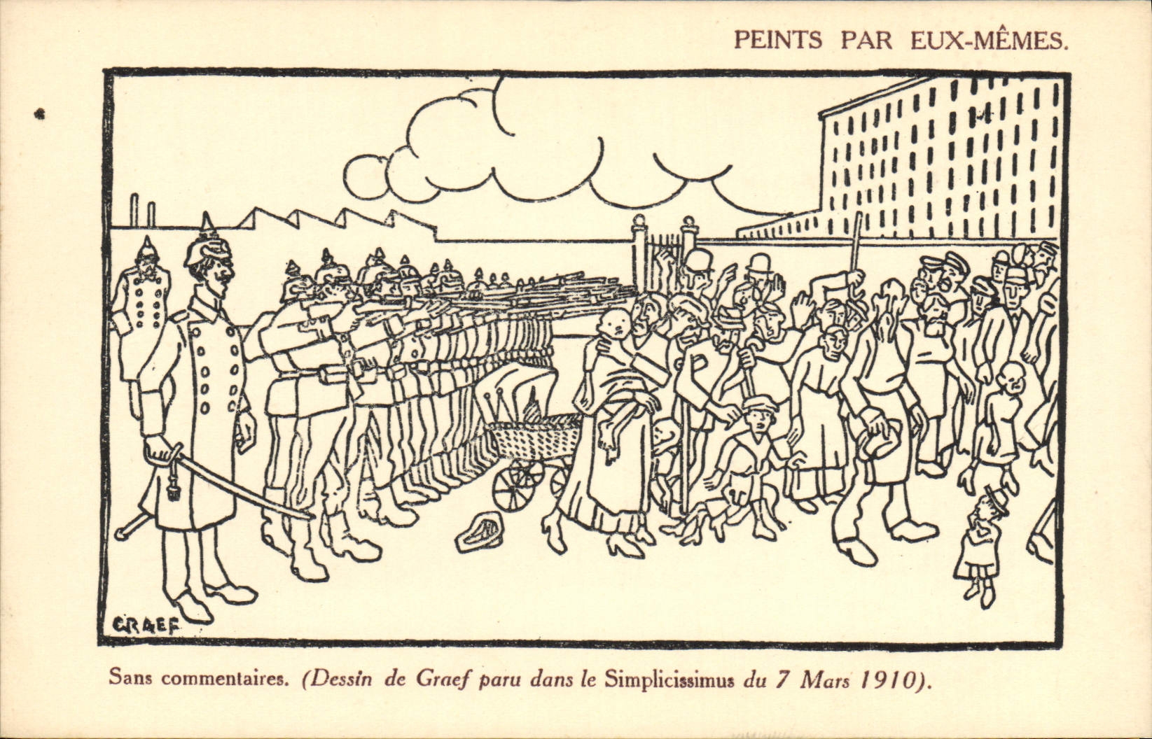 CPA Militaria Peints par eux memes 