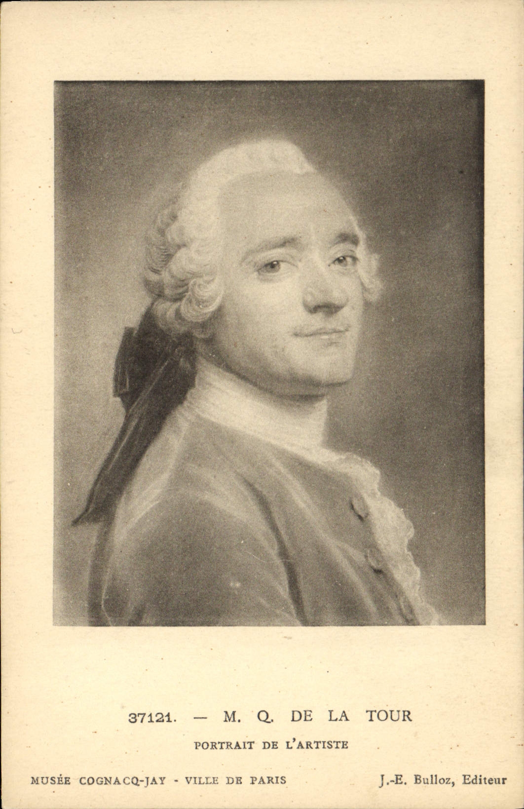 CPA M Q de la Tour Musee Cognacq Jay Paris 