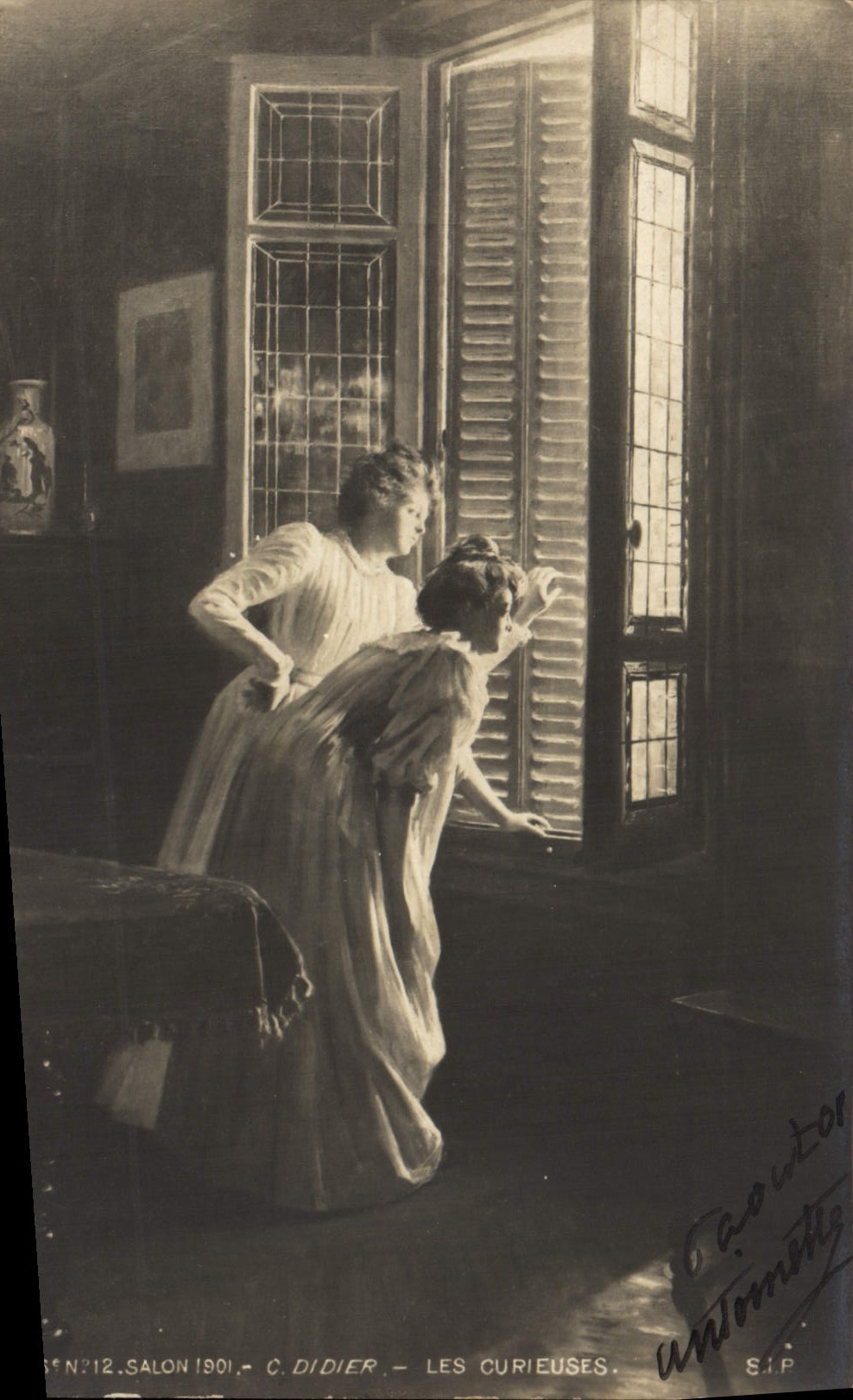 CPA Salon 1901 Didier Les curieuses 