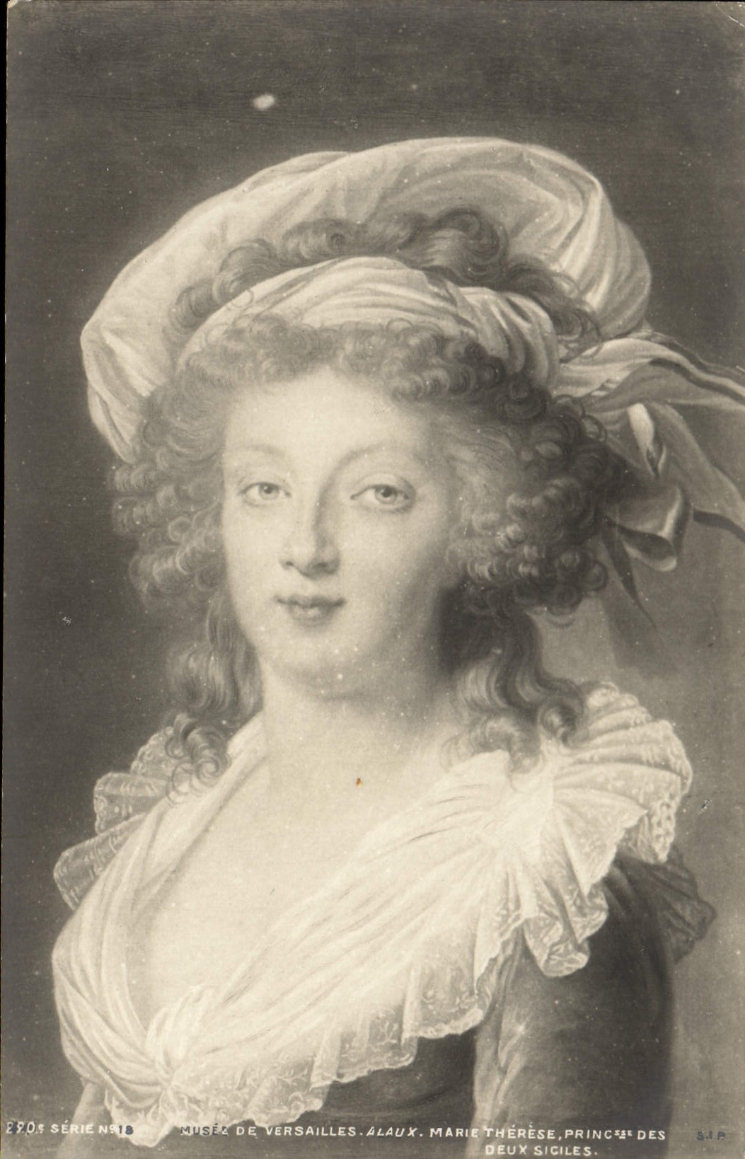 CPA Musee de Versailles Marie Therese Princesse des Deux Siciles 