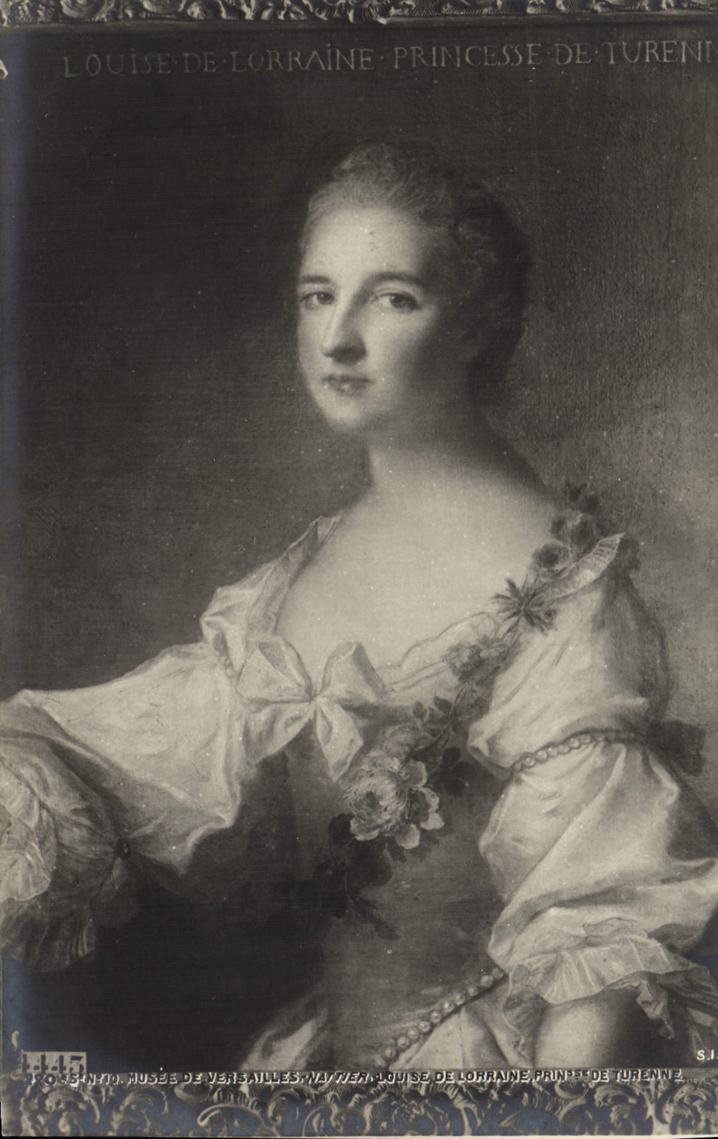 CPA Musee de Versailles Nattier Louise de Lorraine Turenne 