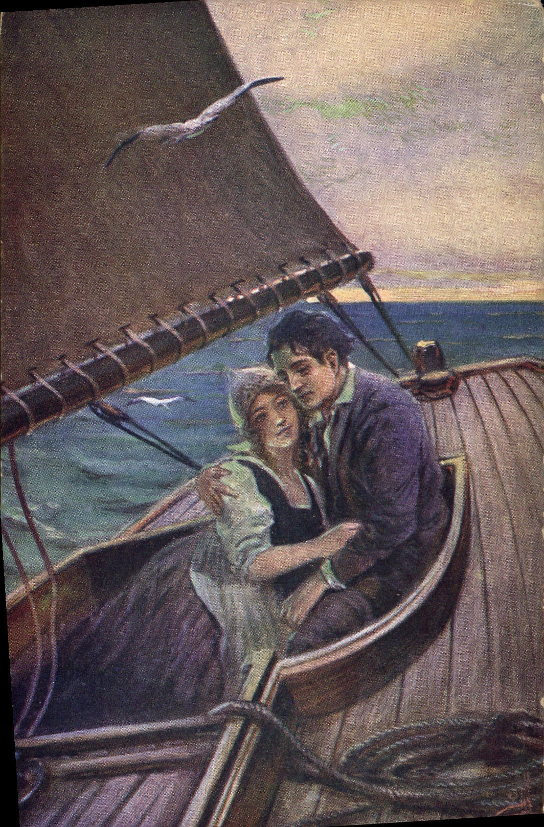 Postal Muttich Último adioses del mundo