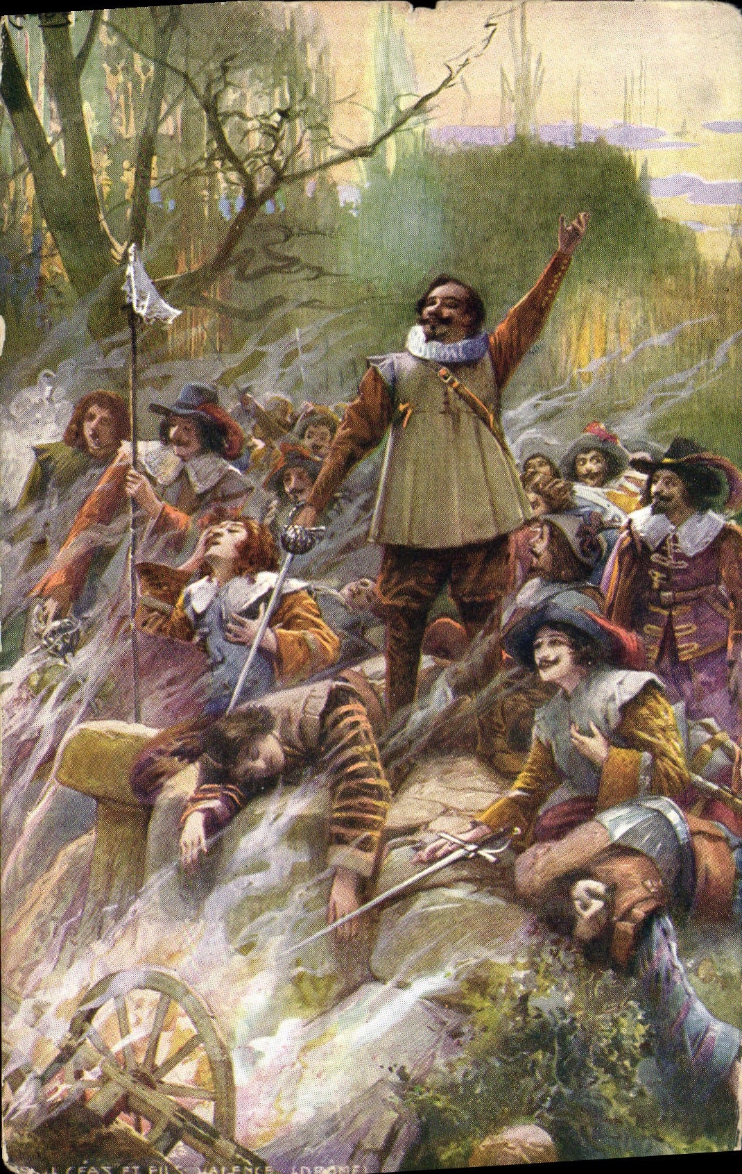 CPA Mousquetaires Cyrano de Bergerac 