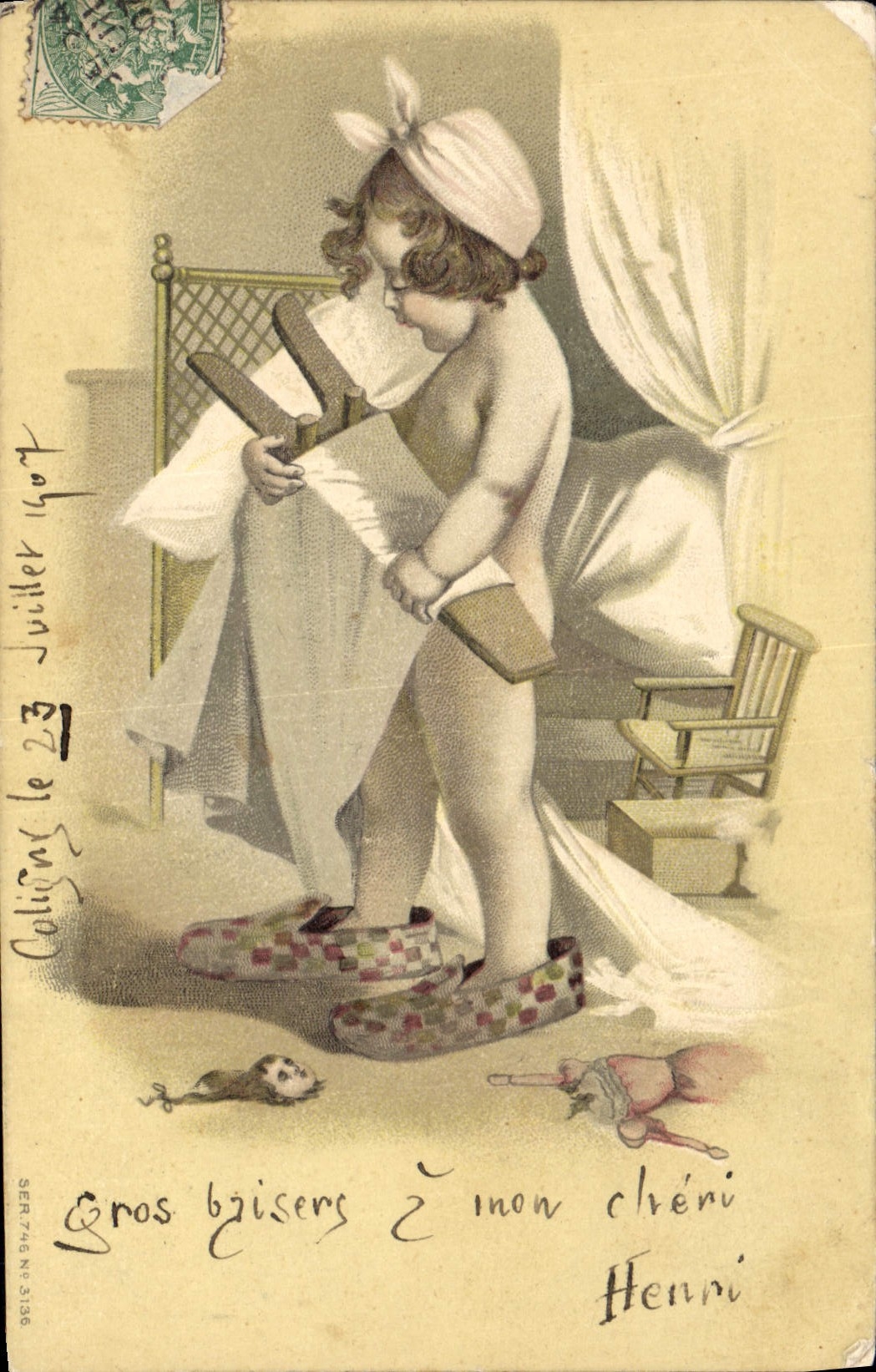 CPA Fantaisie Enfant 