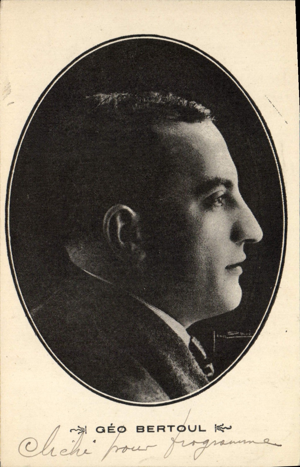 CPA Geo Bertoul 