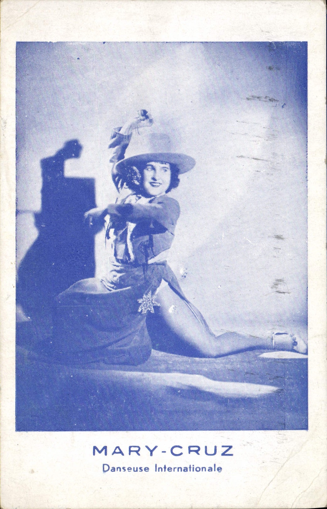CPA Mary Cruz Danseuse internationale