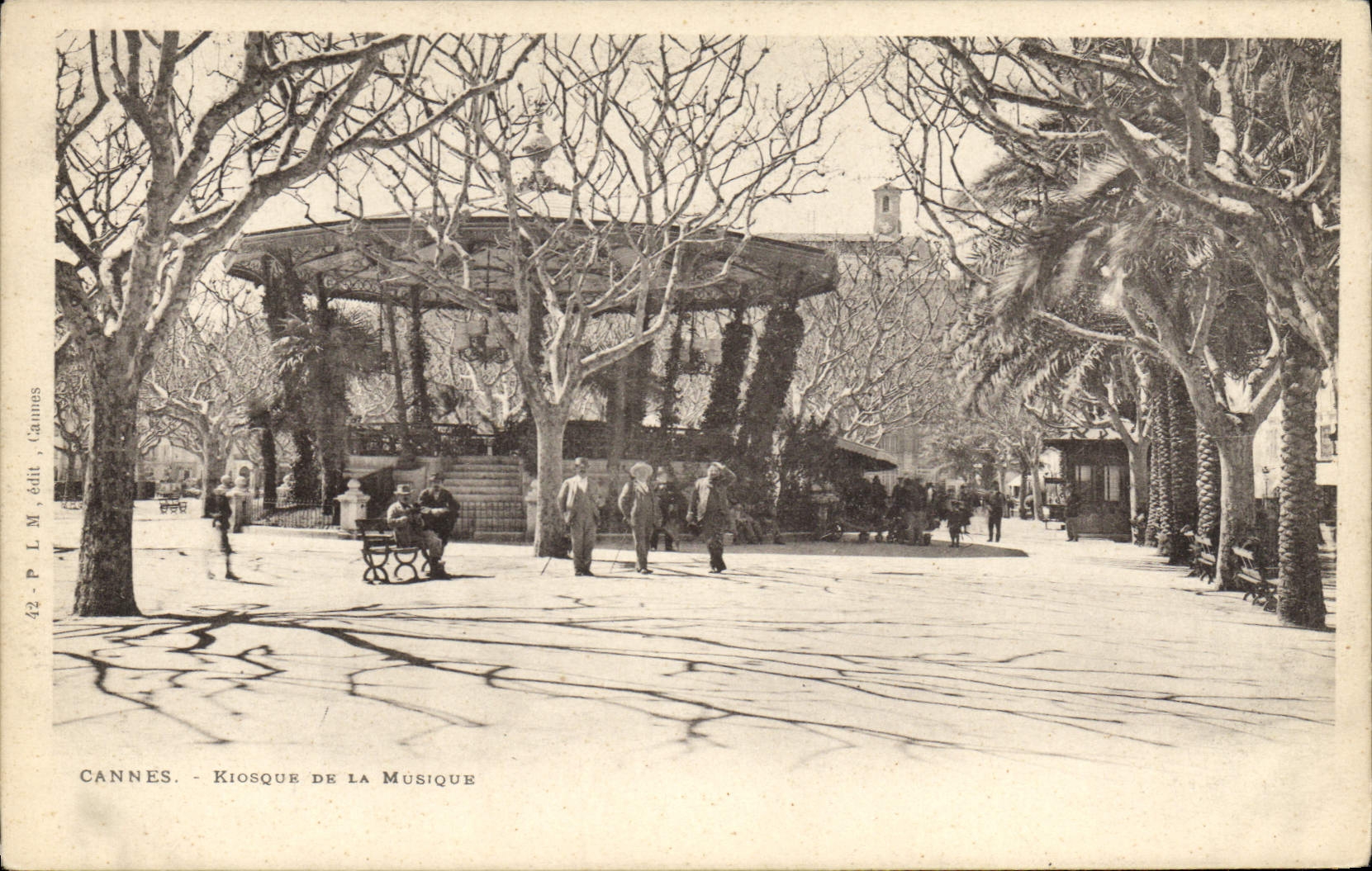 CPA Kiosque de la musique Cannes 