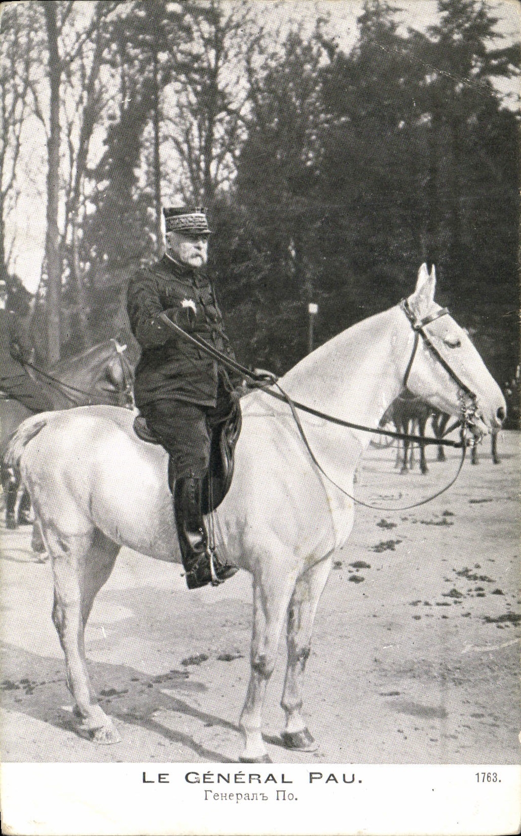 CPA Militaria General Pau 