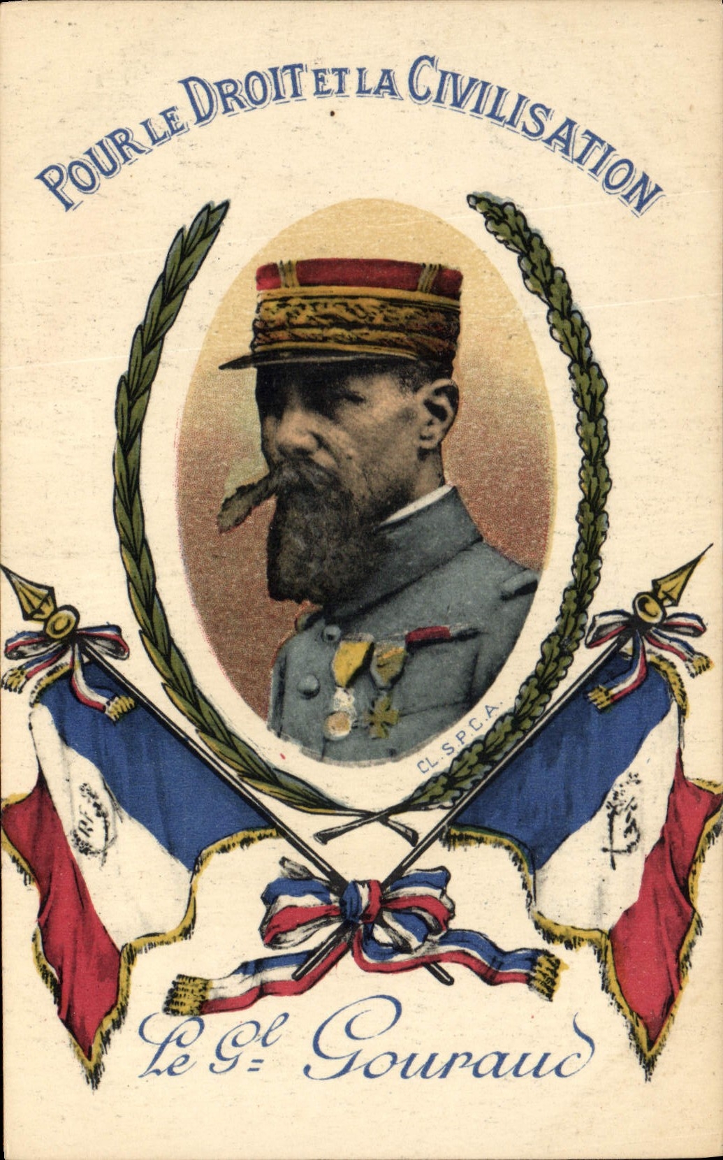 CPA Militaria General Gouraud 