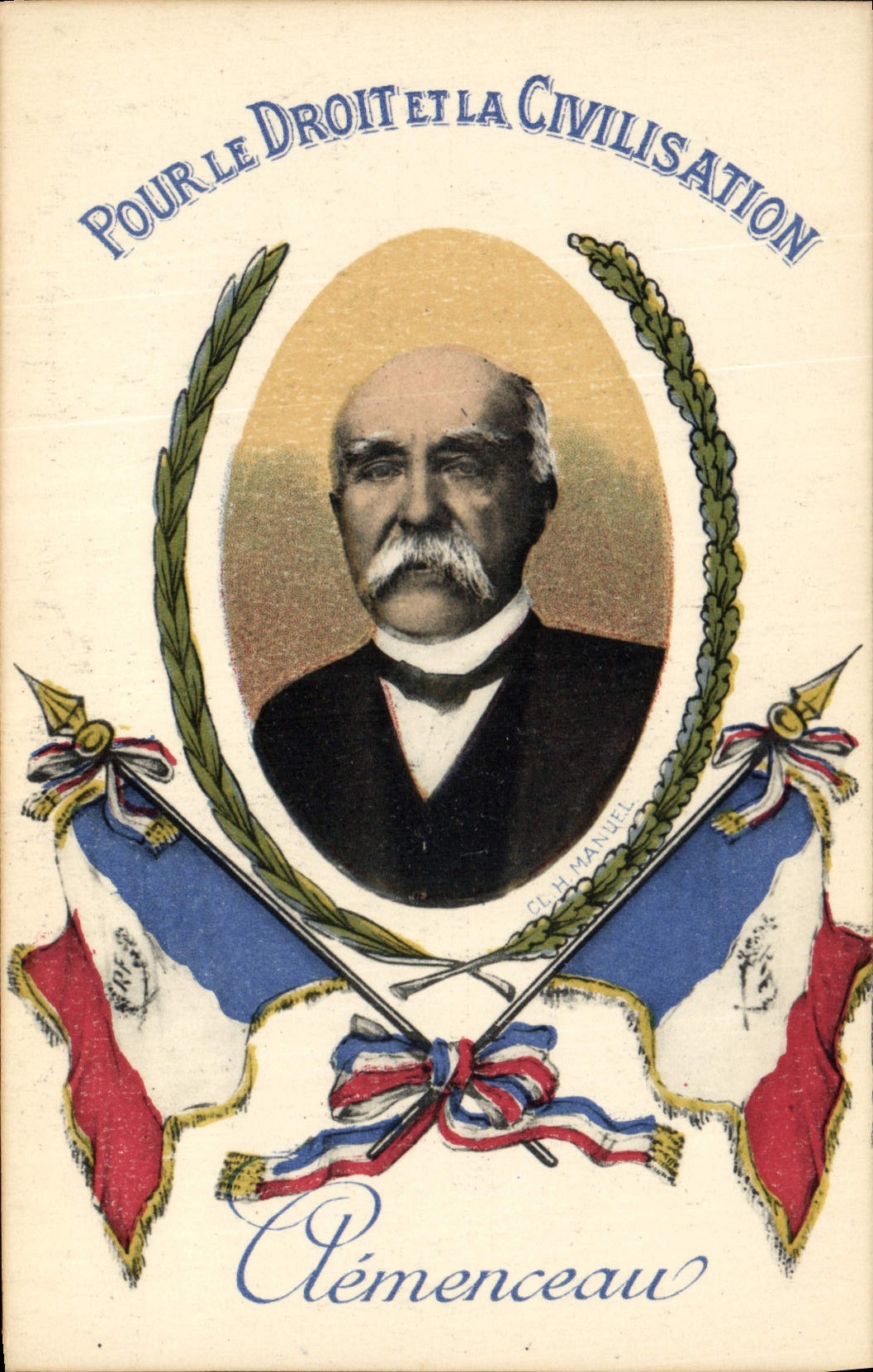 CPA Militaria Clemenceau 