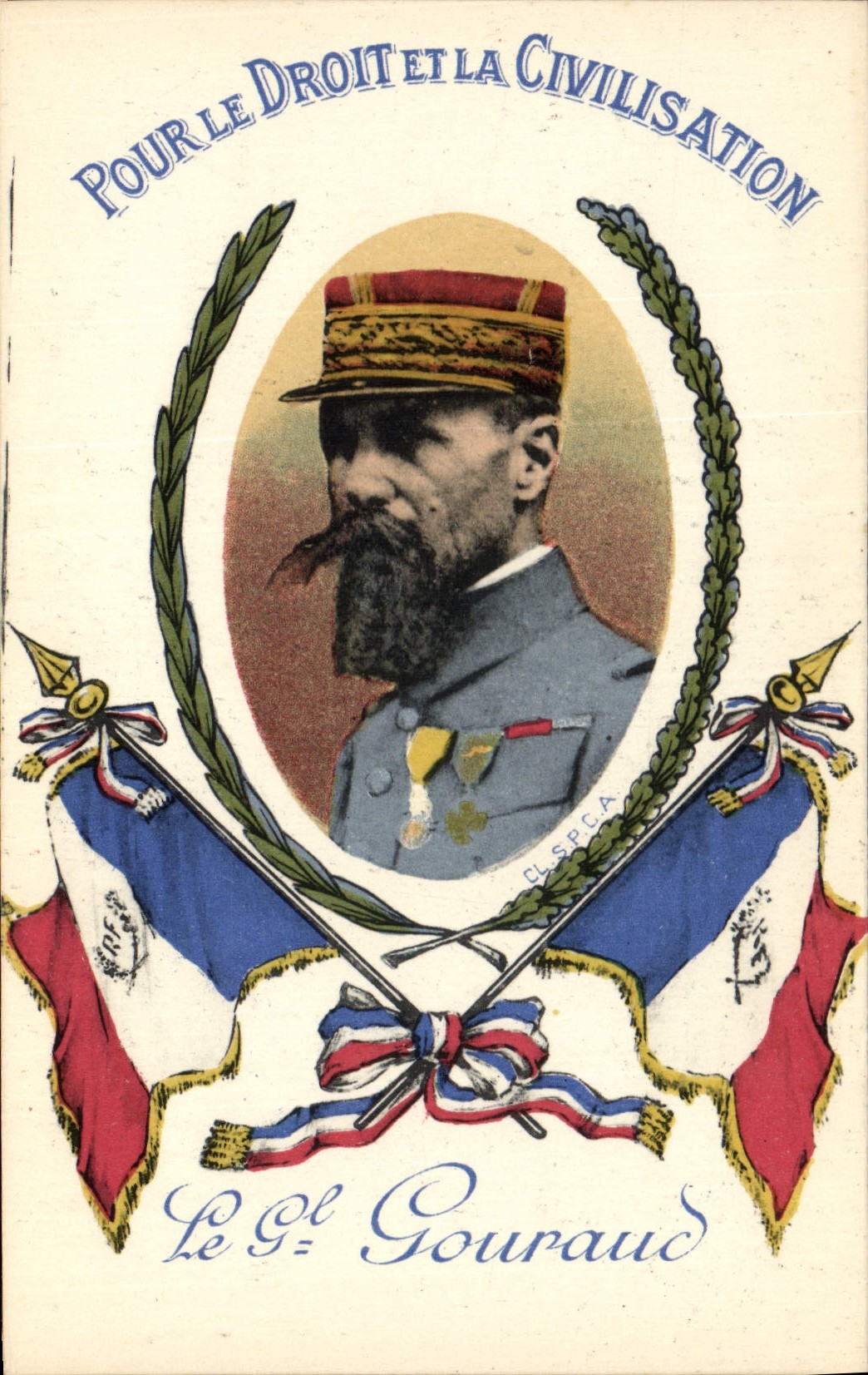 CPA Militaria General Gouraud 