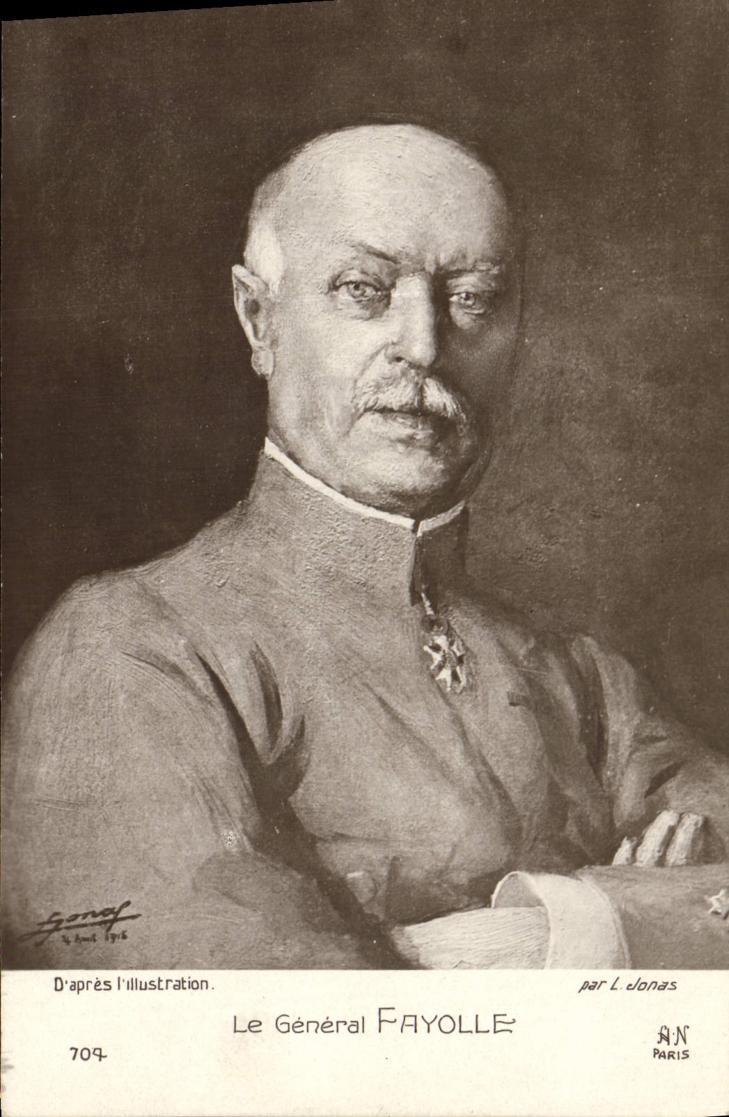 CPA Militaria General Fayolle 