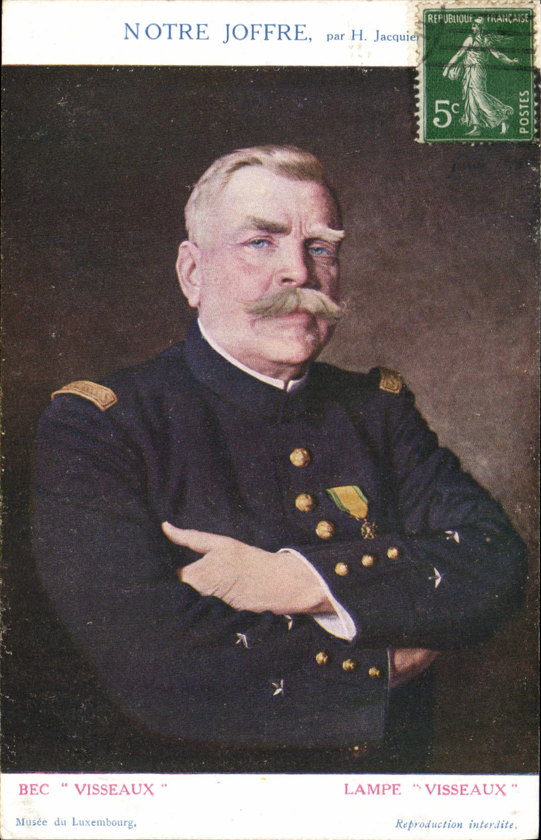 CPA Militaria Notre Joffre Visseaux 