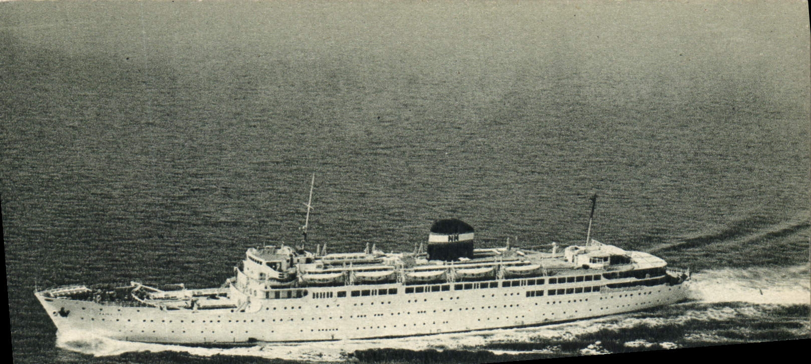 CPA Bateau Paquebot Kairouan Cie de Navigation Mixete Algerie Tunisie