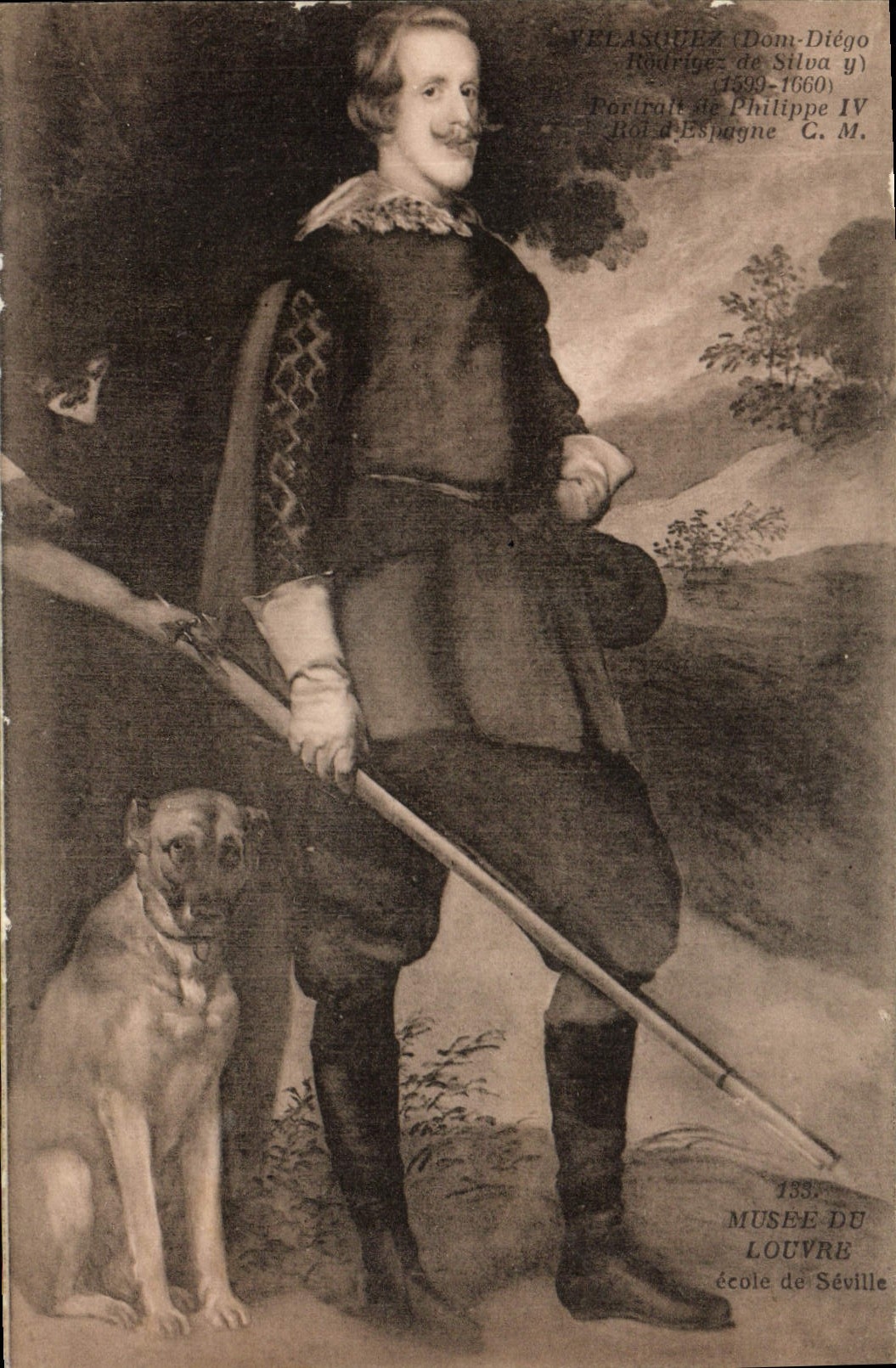 CPA Chasse Velasquez Chien