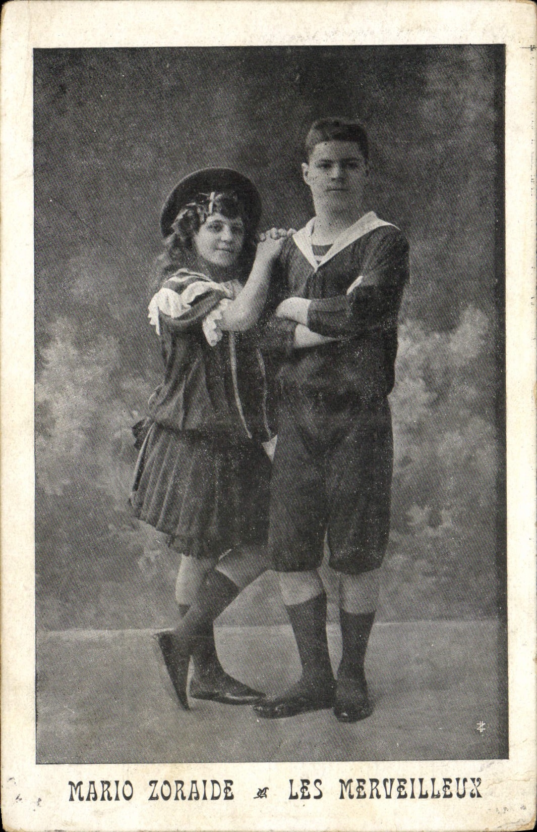 Postal Mario Zoraide Les los maravillosos