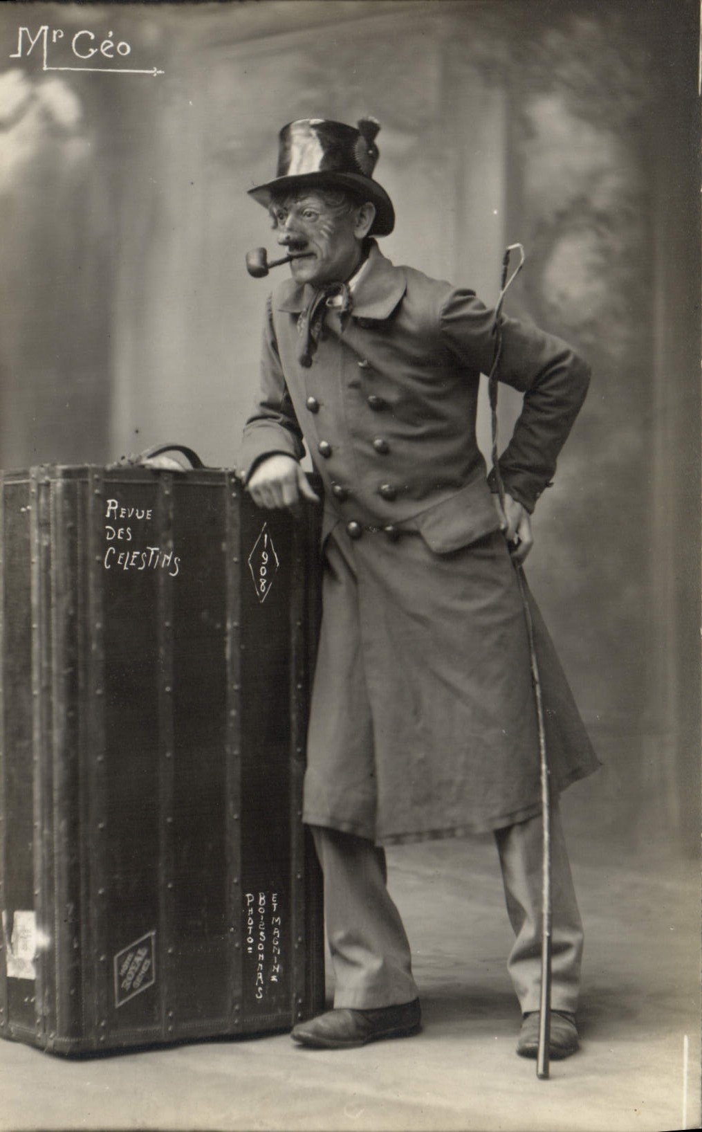 Postal el Sr. Geo Estudio del Celestins